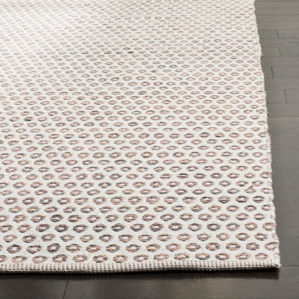 Church Street Hand Woven Cotton Geometric Rug