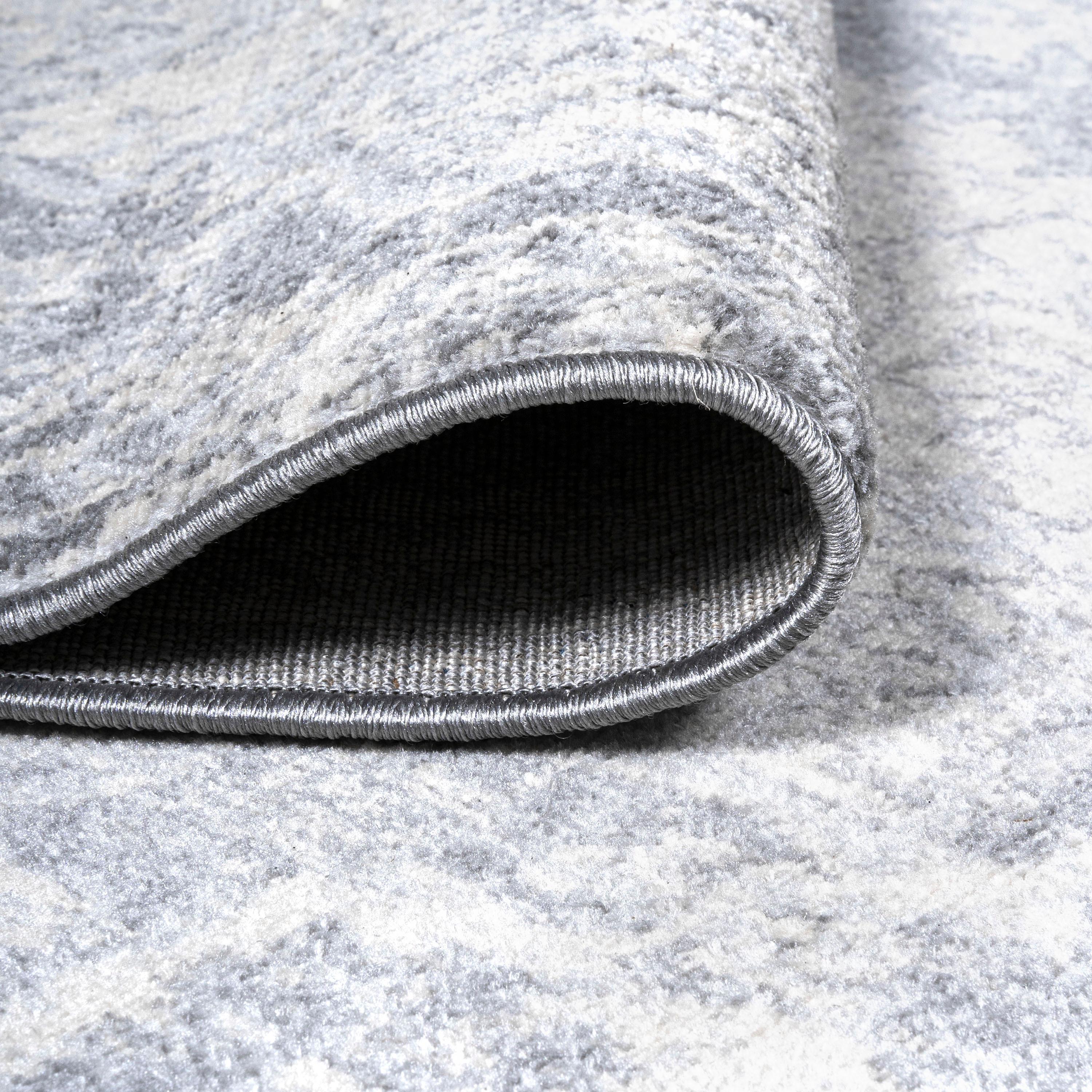 3' X 5' Modern Persian Vintage Medallion Area Rug, Gray/Ivory - JONATHAN Y