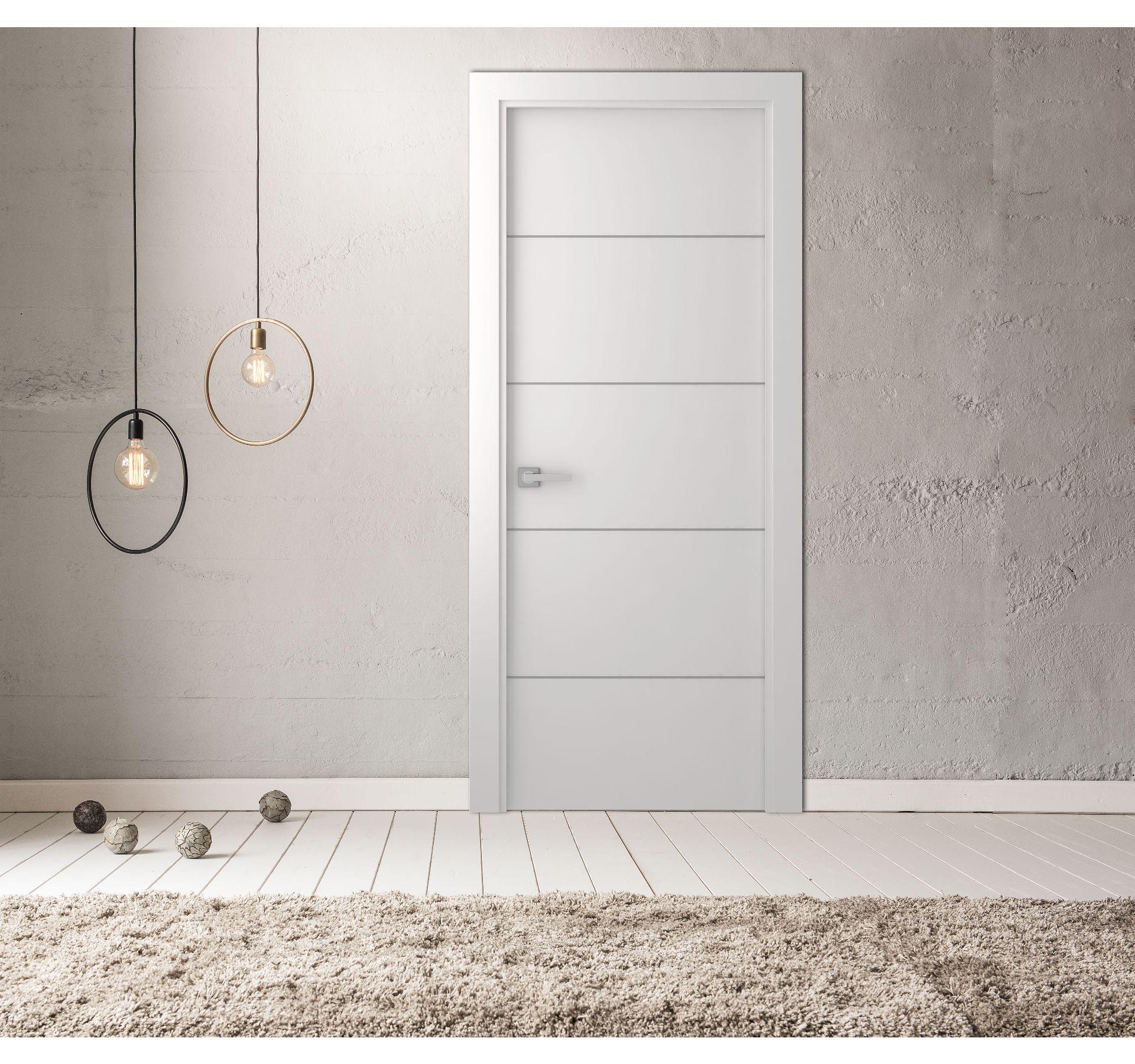 Belldinni Smart Pro 4H Paneled Manufactured Wood Prefinished Standard Door Slab