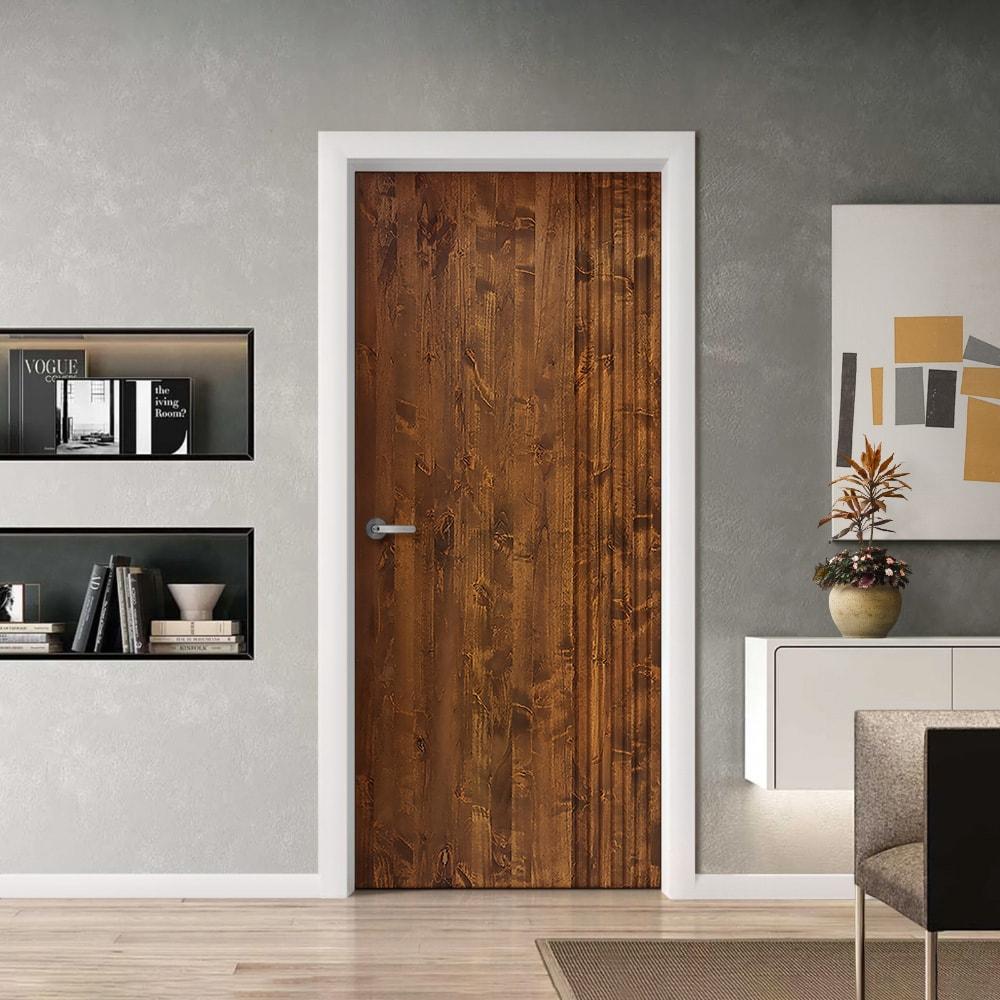 Calhome Paneled Pine Wood Standard Door