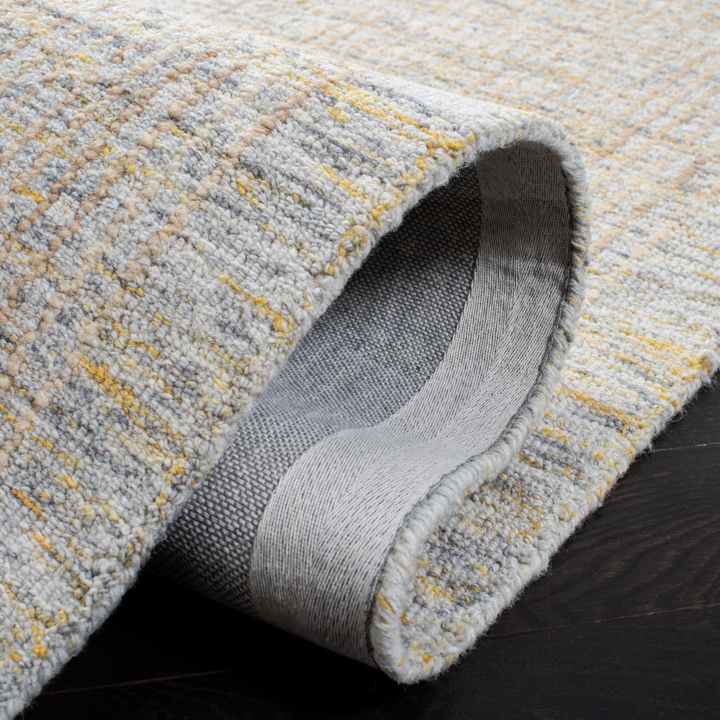 Metro MET151 Hand Tufted Indoor Area Rug - Ivory/Grey - 4'x6' - Safavieh