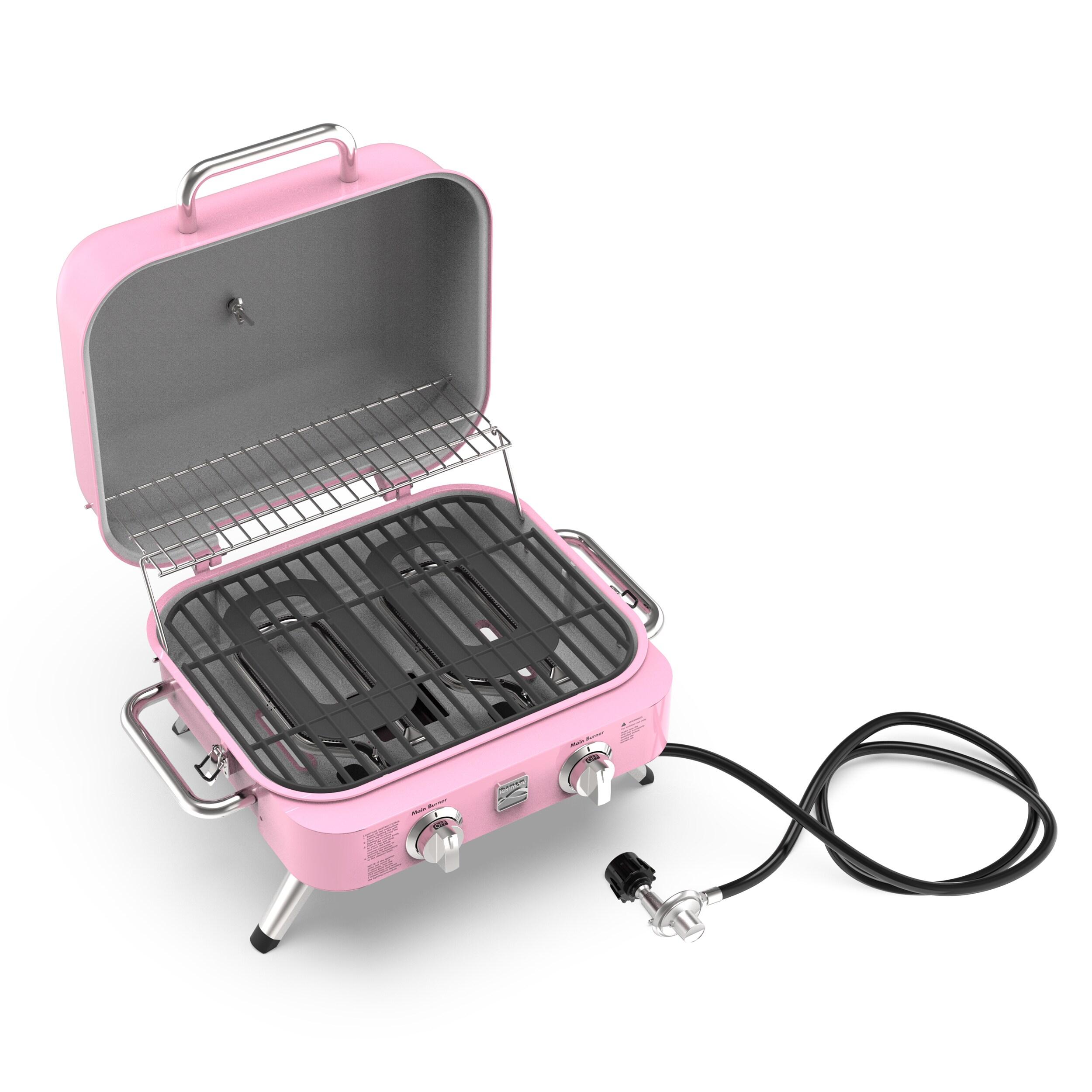 Kenmore 2-Burner Portable Tabletop Retro Gas Grill