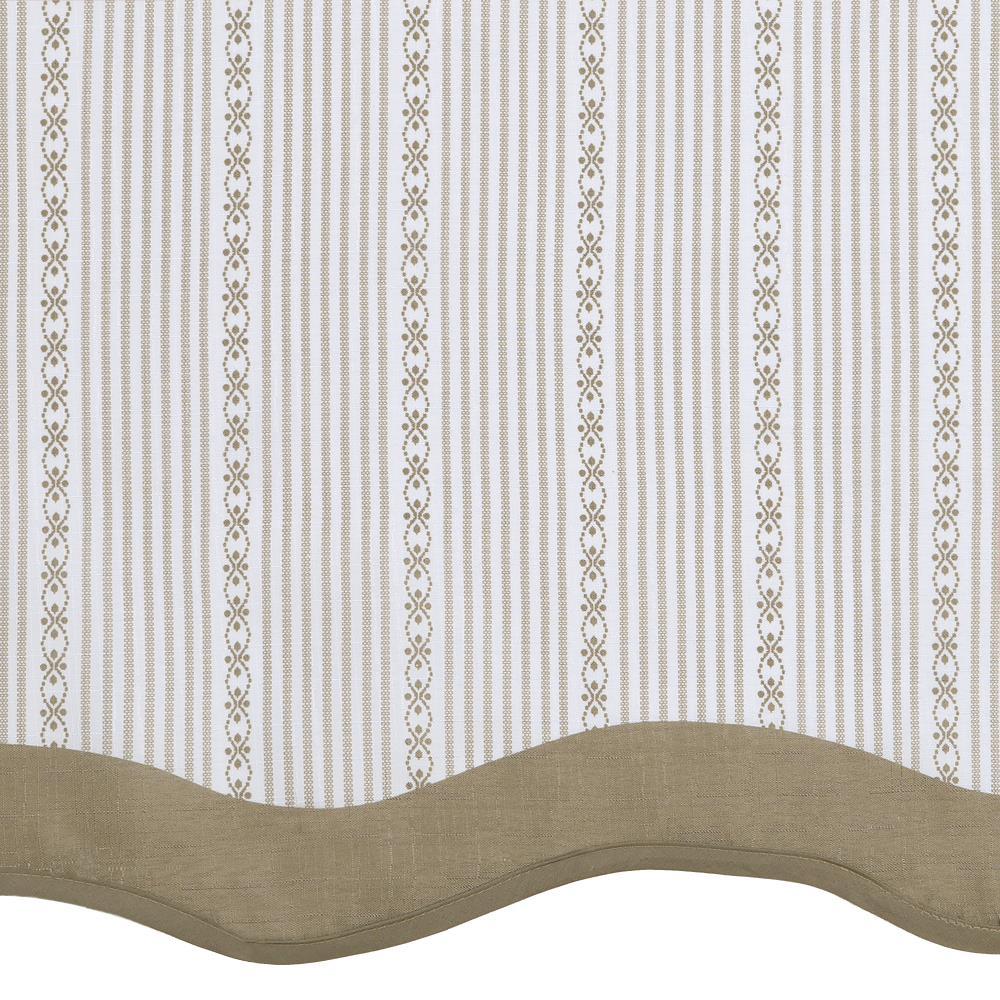 Achim Westport Window Curtain Valance - 58x14 - Taupe