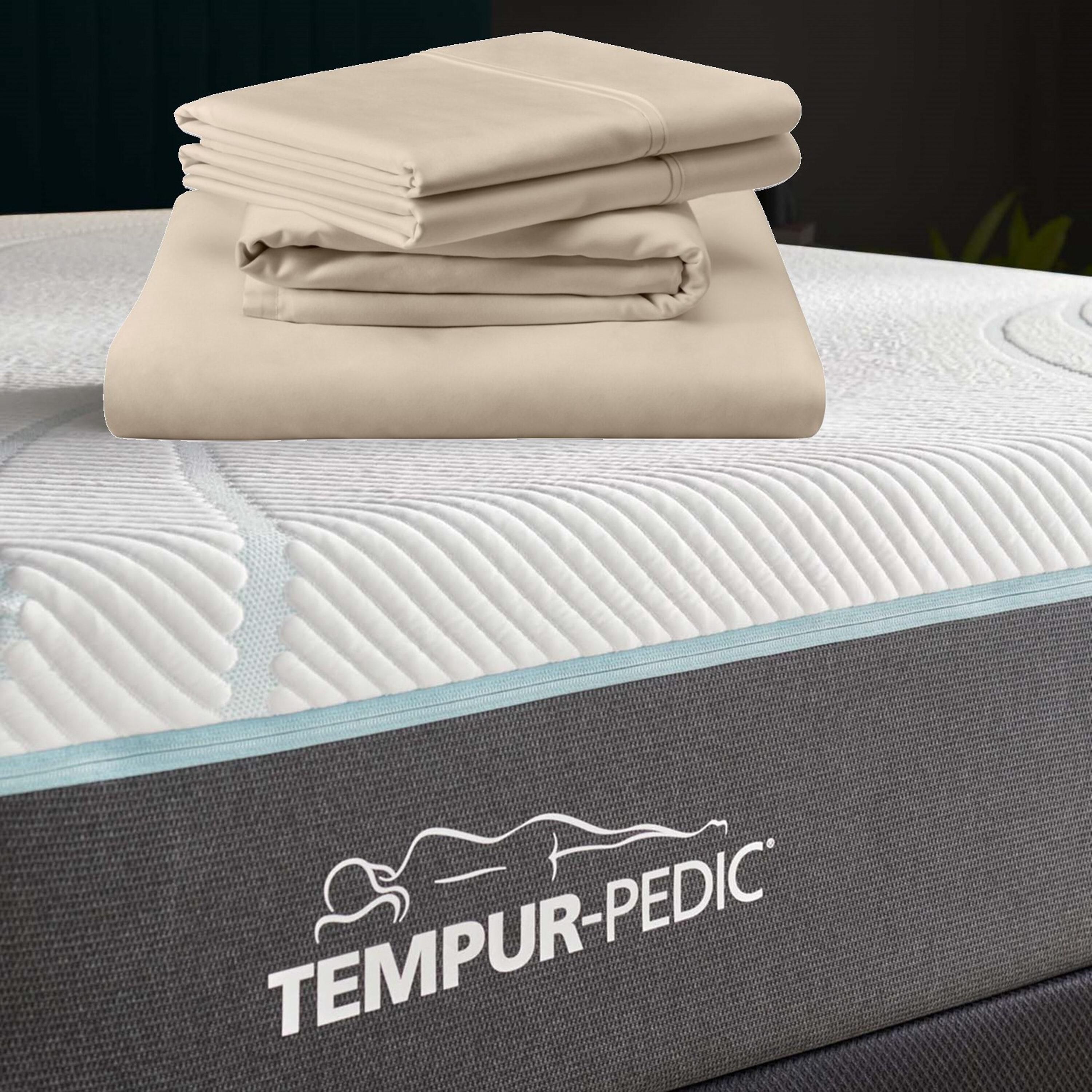 Tempur-Pedic Tempur Luxe Egyptian Cotton Sheet Set Sandstone - Adult, Queen