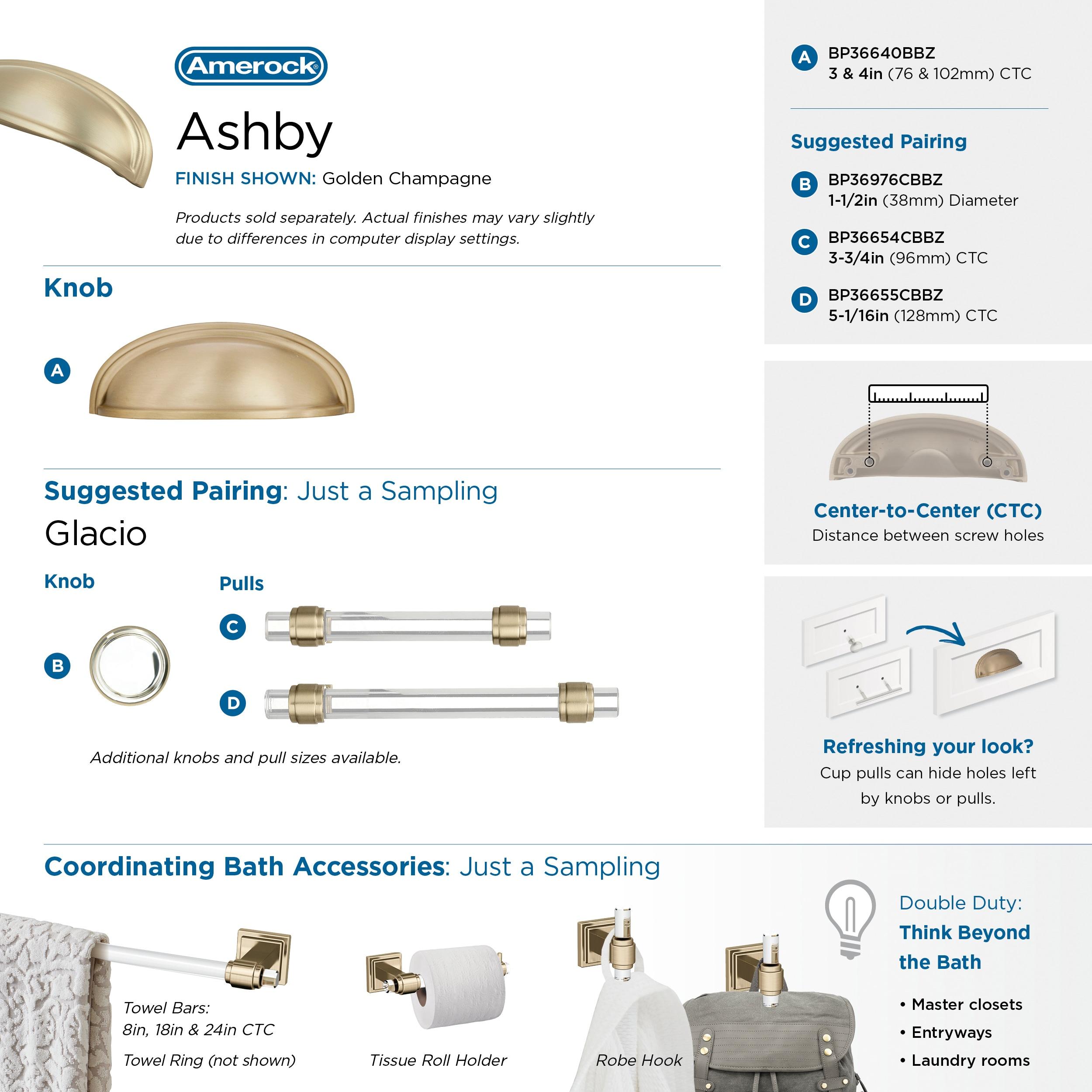 Ashby 4" Center to Center Bin Pull
