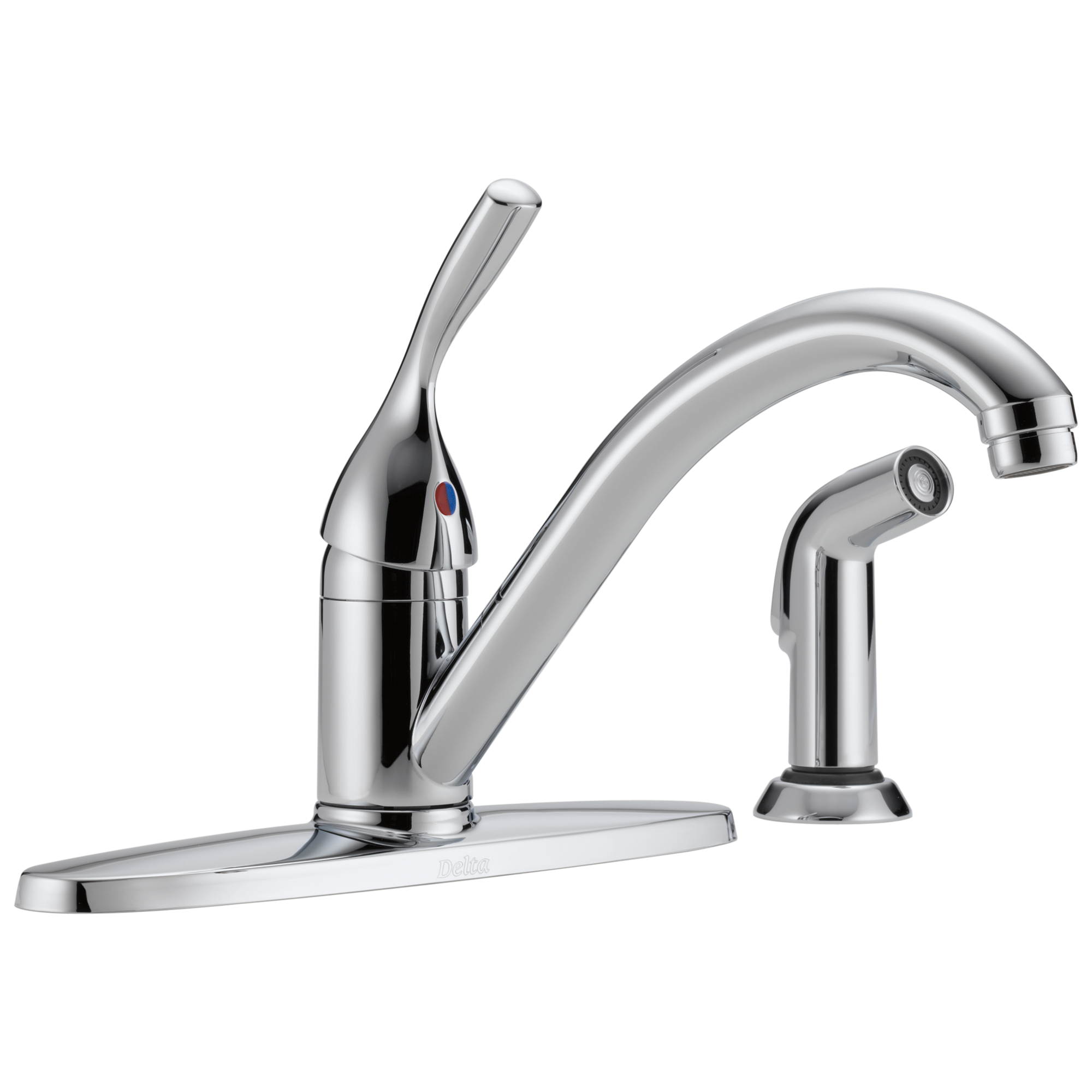 Core 100/300/400 Series Classic Single Handle Centerset Kitchen Faucet with Side Spray