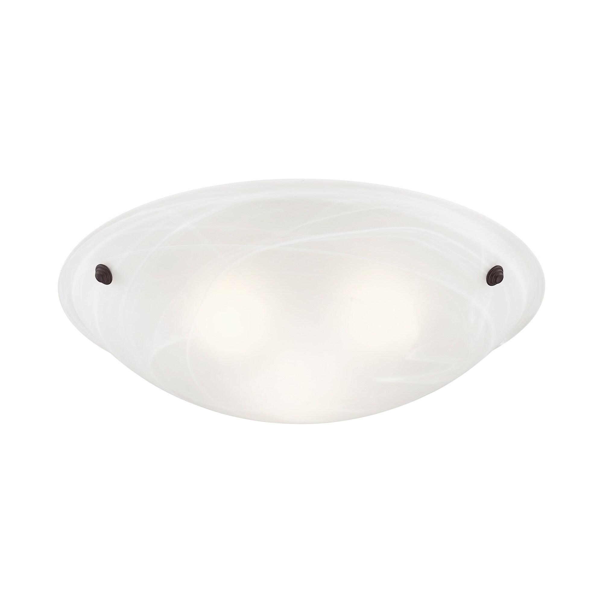 Livex Lighting Oasis 3 - Light Flush Mount in  Bronze