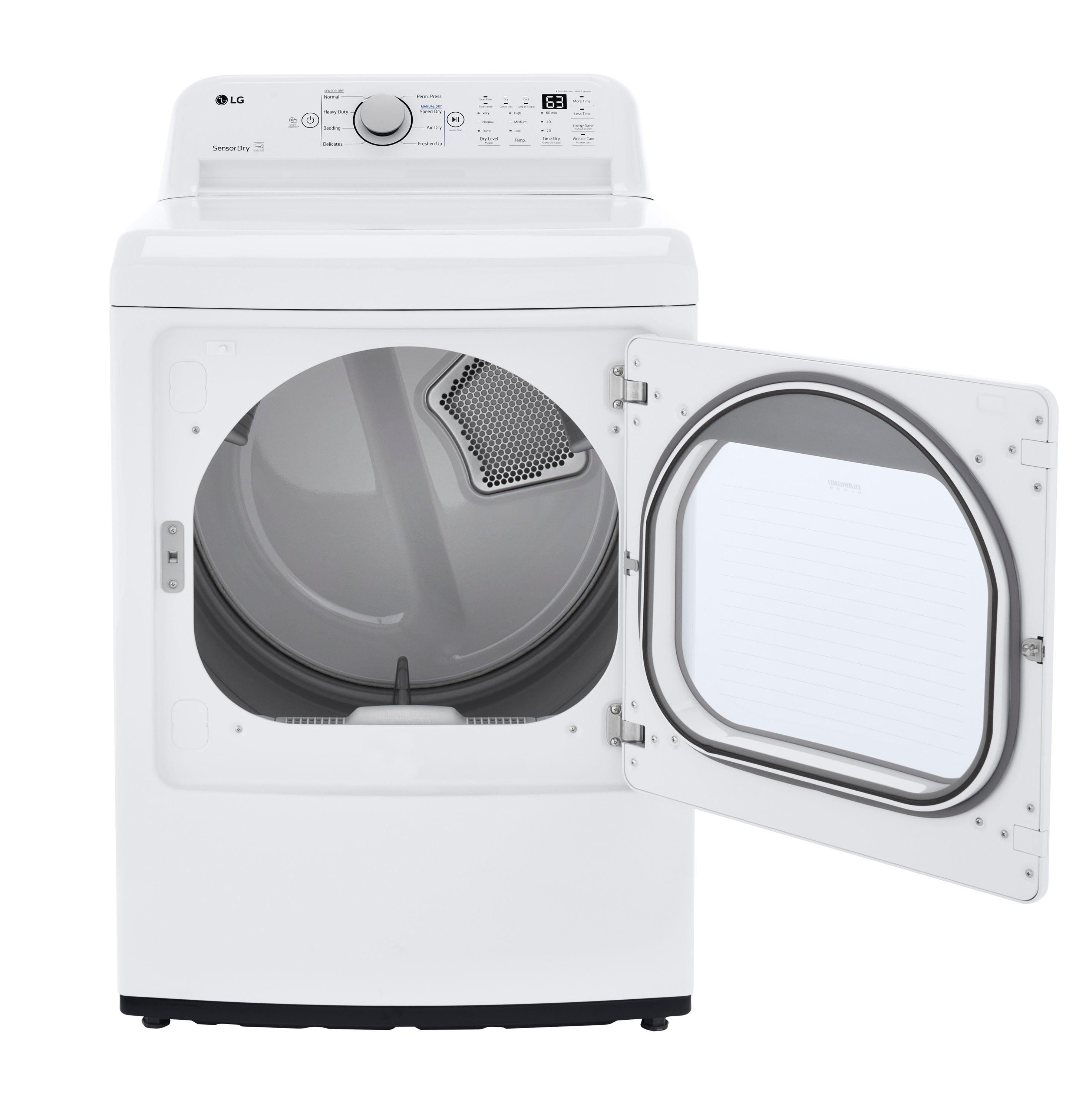 7.3 Cu. Ft. Ultra Large Capacity Electric Dryer With Sensor Dry Technology