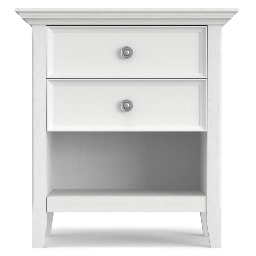 Simpli Home Amherst 24'' W Solid Wood Nightstand