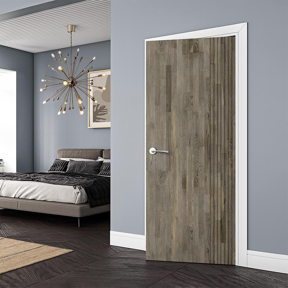 Calhome Paneled Pine Wood Standard Door