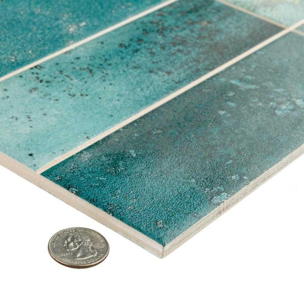 Merola Tile Kings Luxe Tradition 8" x 16" Ceramic Subway Wall Tile