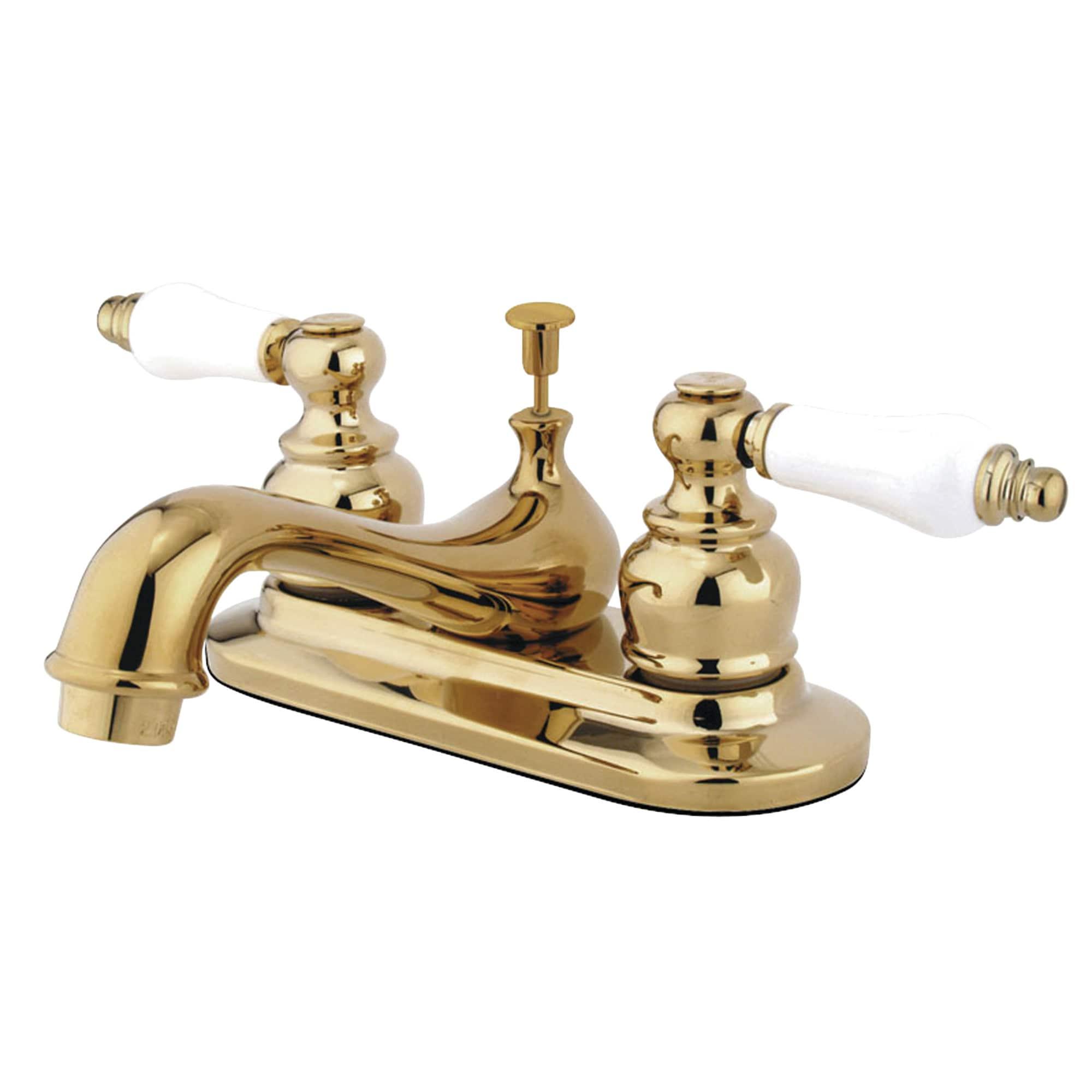 Elizabeth Centerset Bathroom Faucet with Drain Assembly