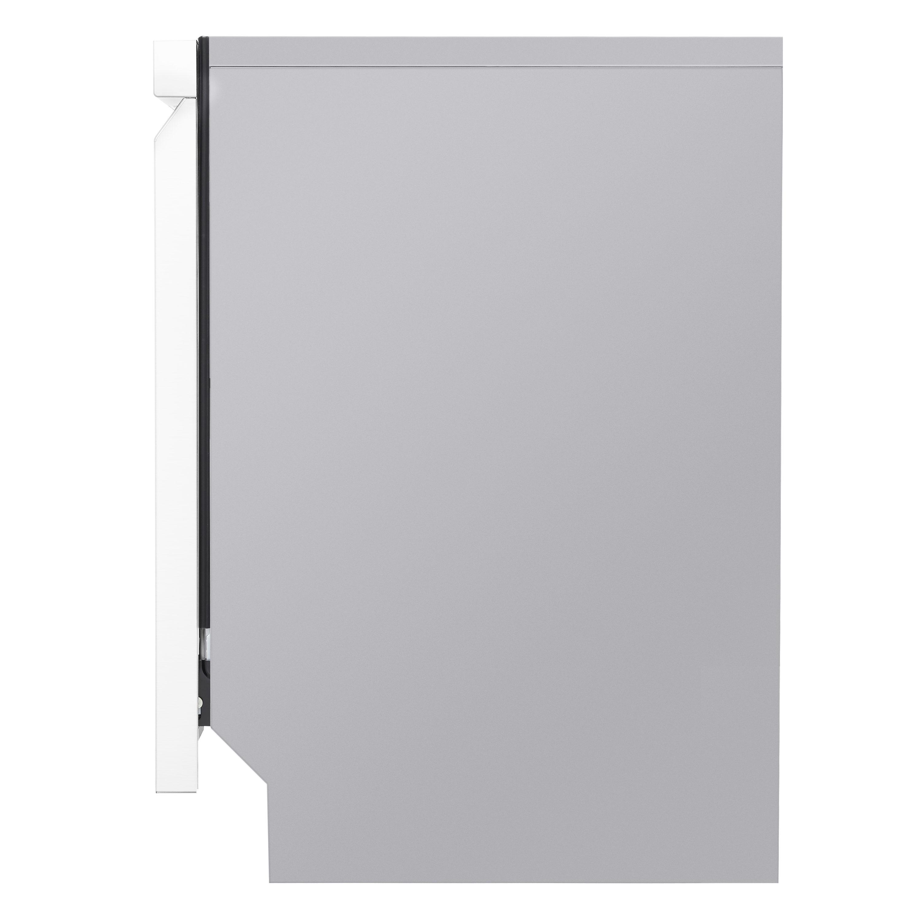LG 24 in. PrintProof Stainless Steel Front Control Dishwasher with QuadWash, 3rd Rack & Dynamic Dry, 48 dBA