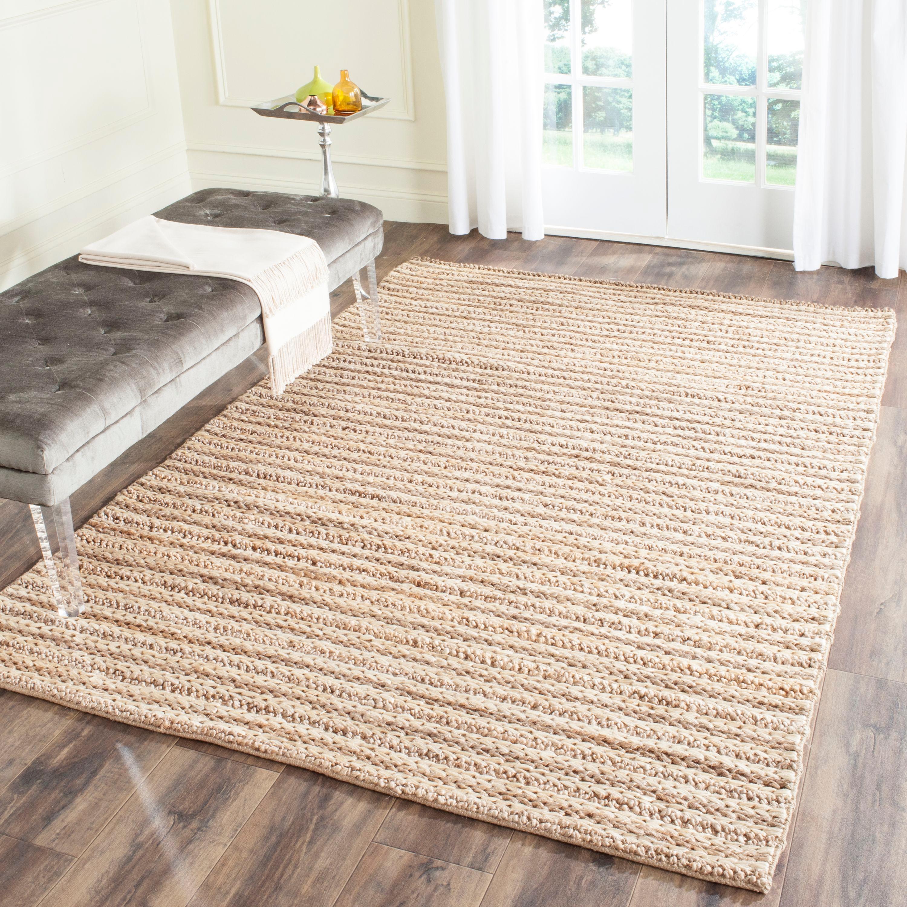 Natural Fiber NF653 Hand Woven Area Rug - Natural - 5'x8' - Safavieh.