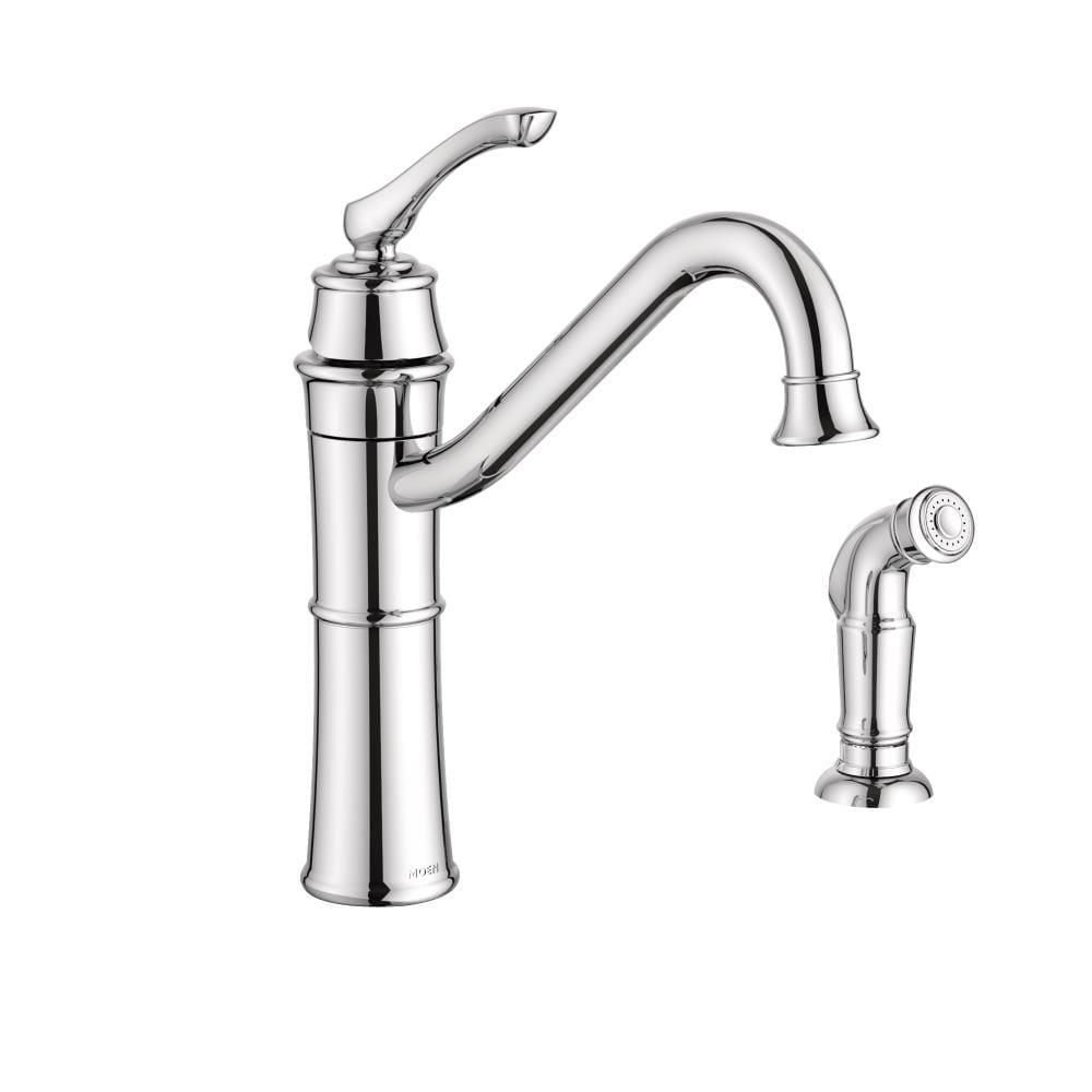 Wetherly Single Handle Kitchen Faucet with Side Spray