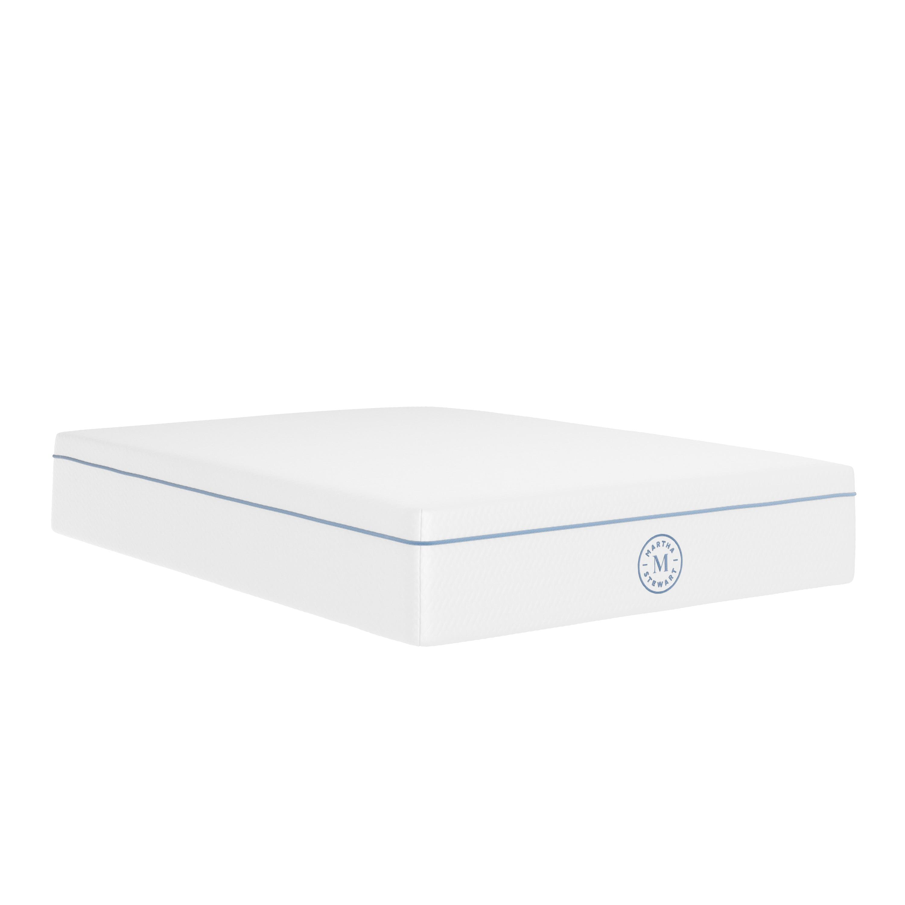 Martha Stewart Martha Stewart SleepComplete Medium Support Dual-Action Green Tea Cooling Memory Foam Mattress