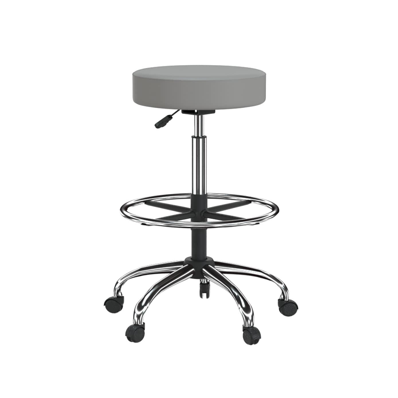 Medical/Drafting Stool Gray - Boss Office Products