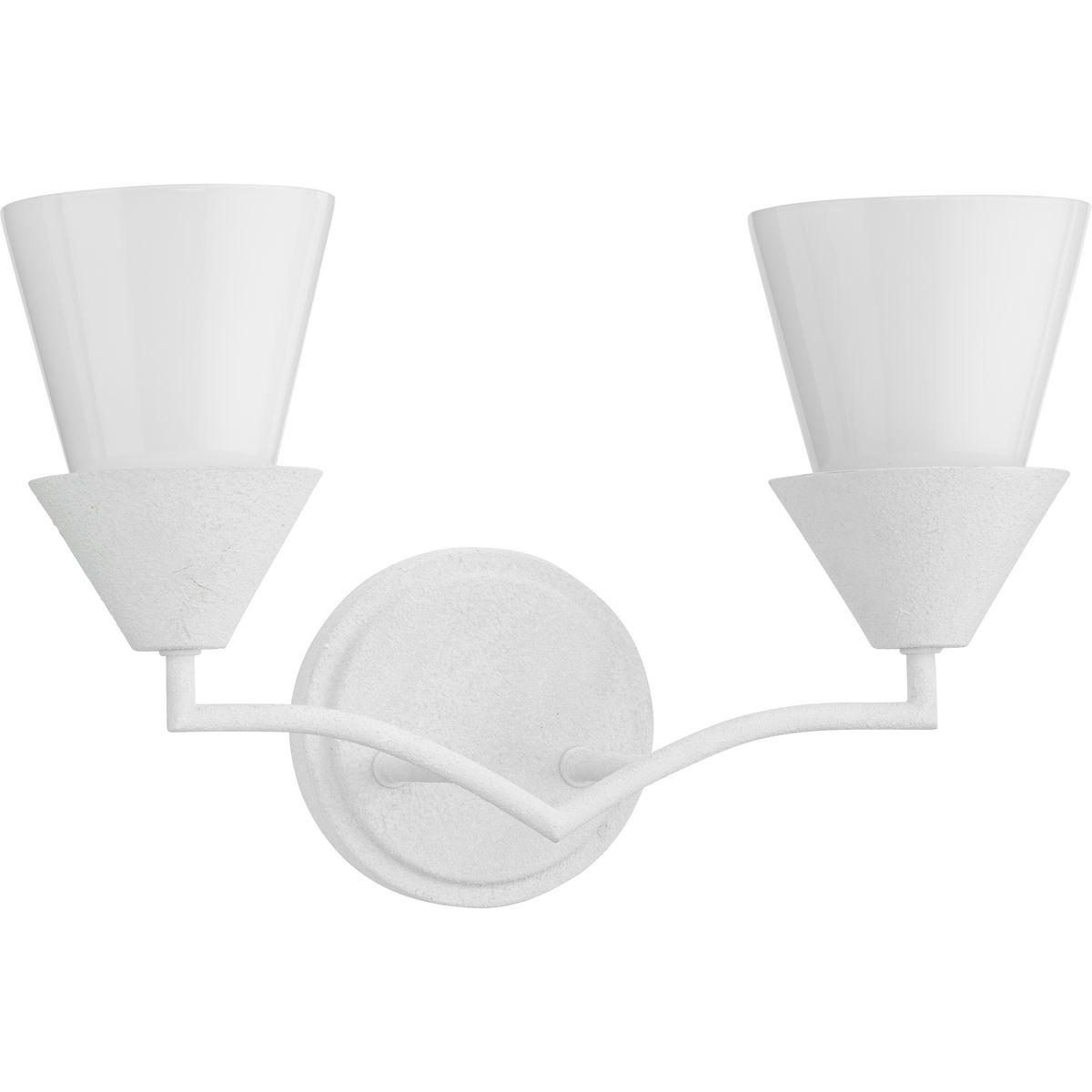 Progress Lighting Two-Light Contemporary Vanity Light