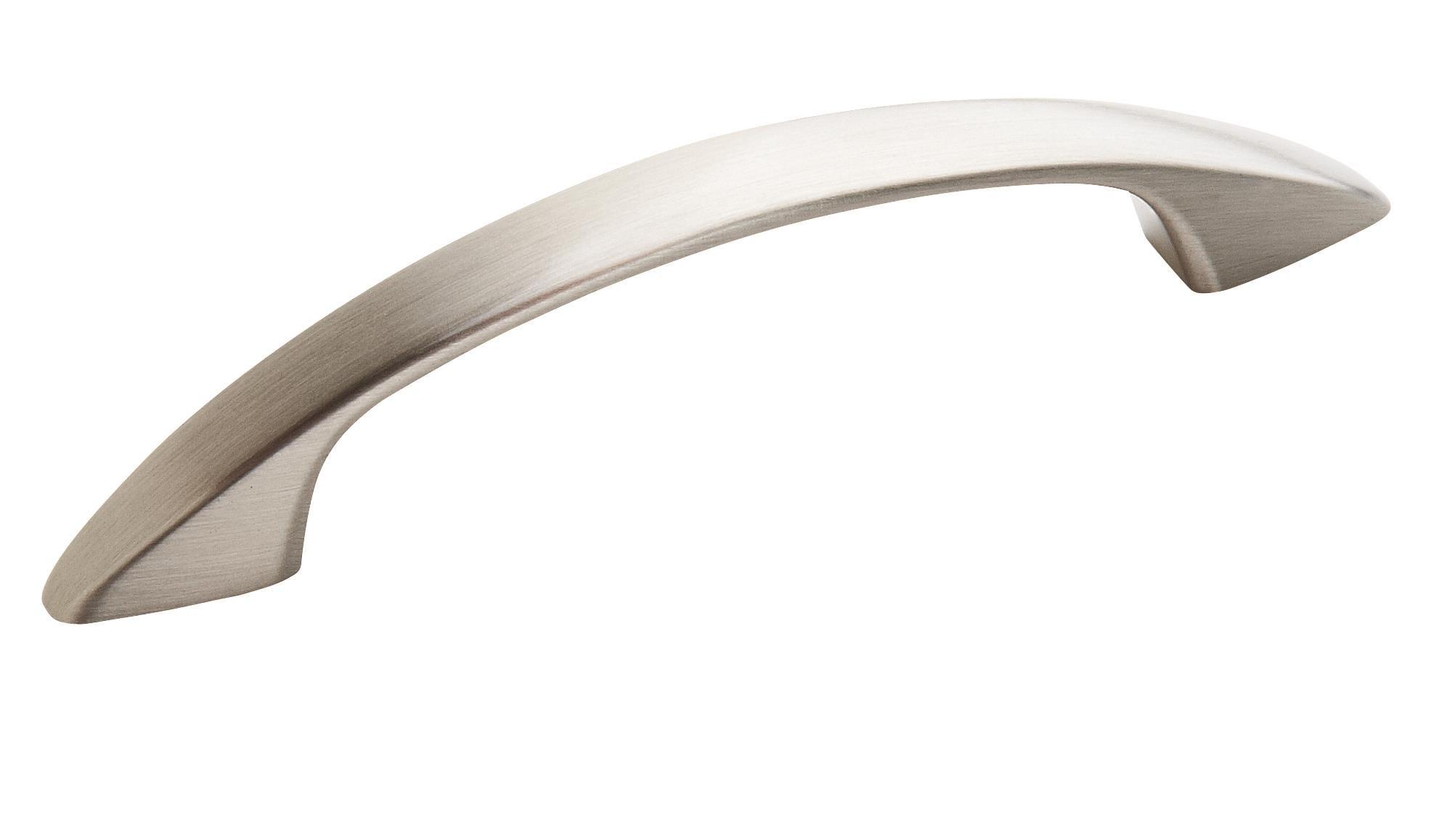 Allison Satin Nickel Arch Cabinet Pull with Mounting Hardware