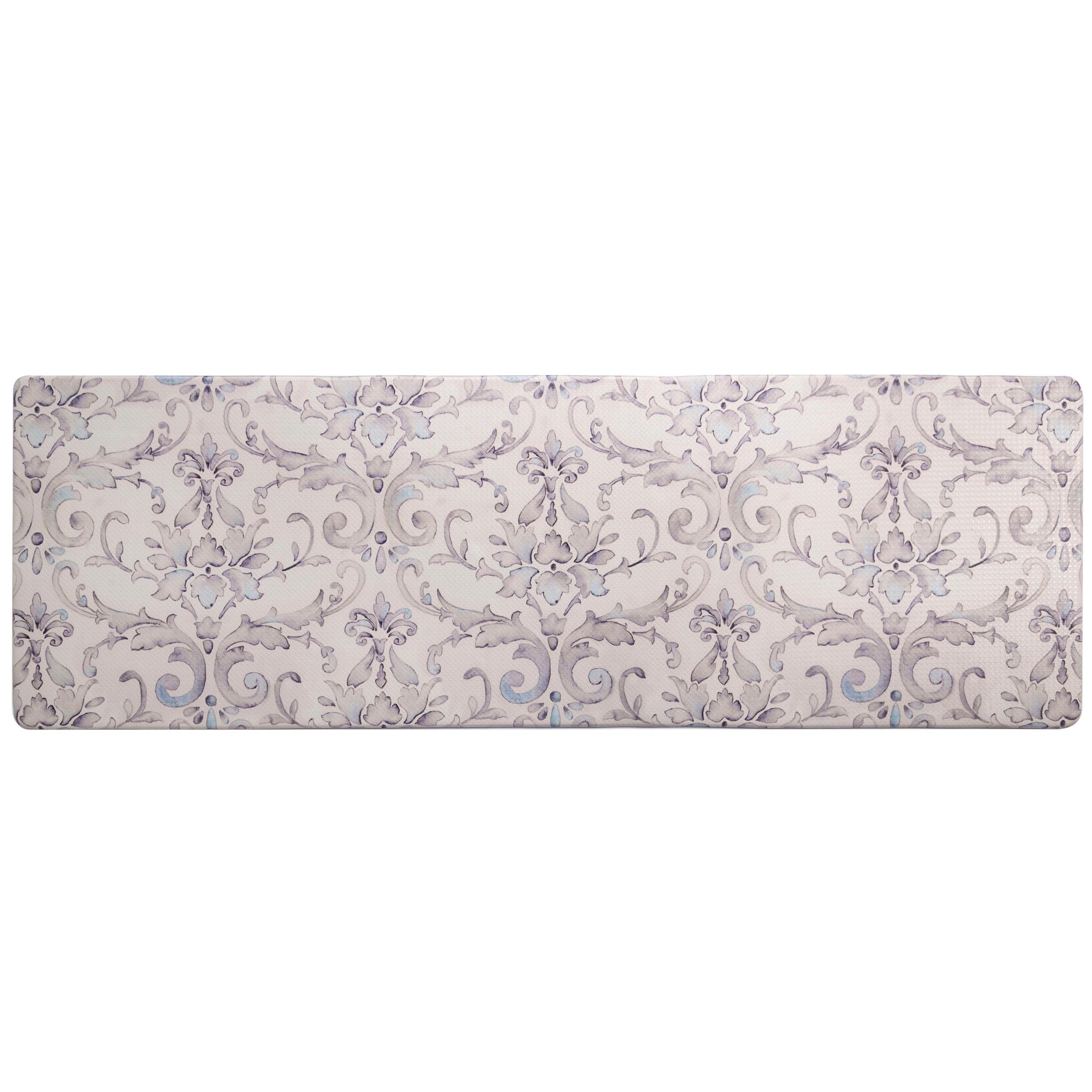SoHome Cozy Living Watercolor Damask Anti-Fatigue Mat
