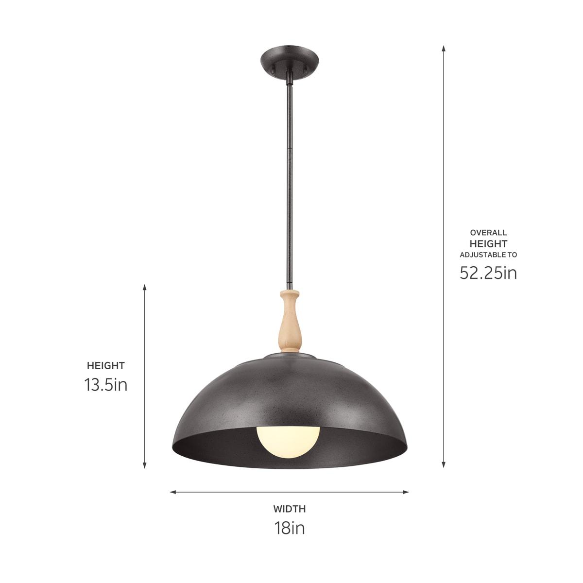 1 - Light Single Pendant