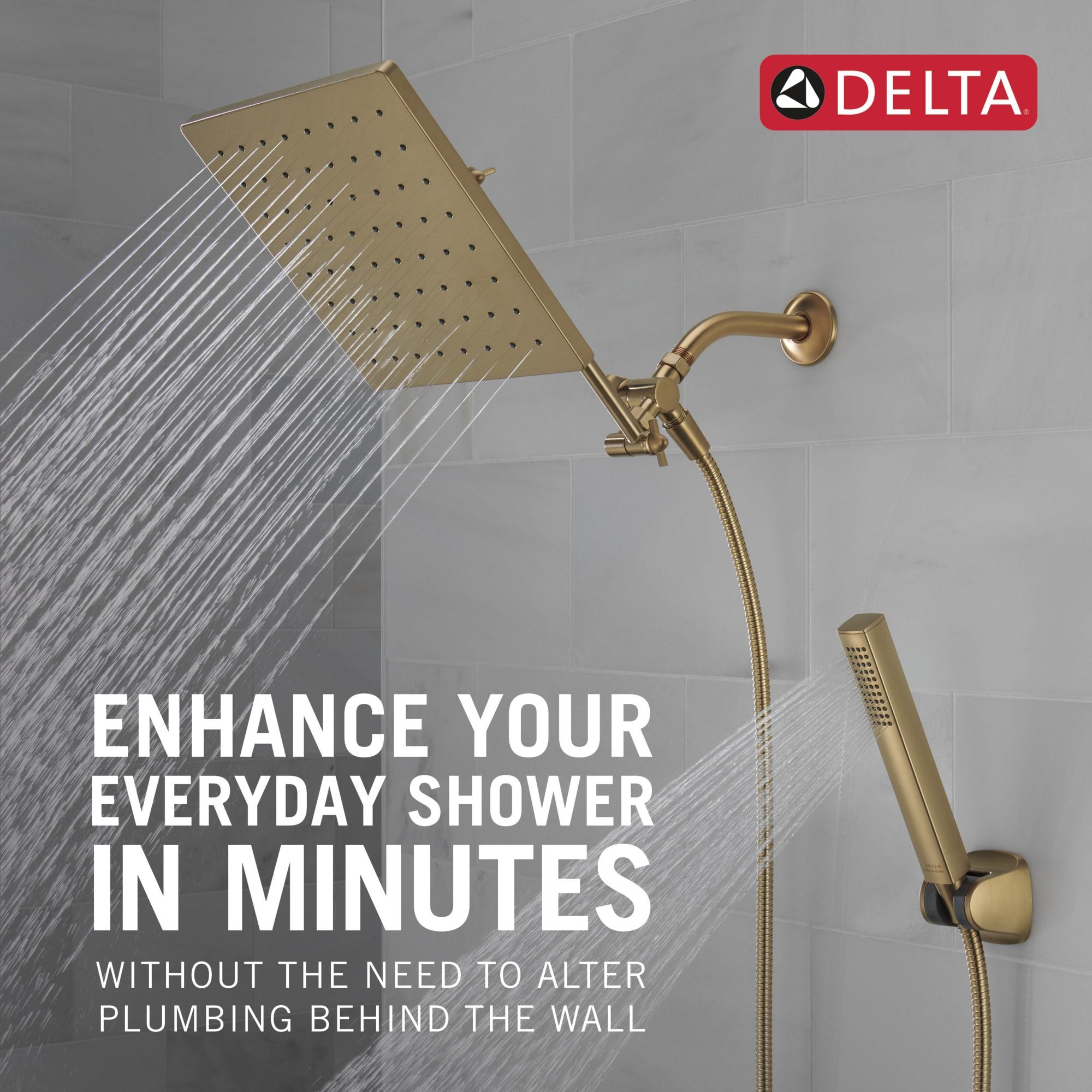 10-inch Raincan Shower Head and Hand Held Shower Combo, Rainfall Shower Head and Hand Shower