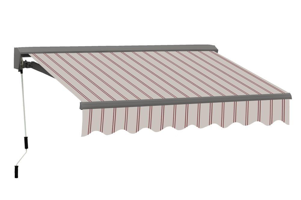 Classic Motorized Retraction Slope Patio Awning