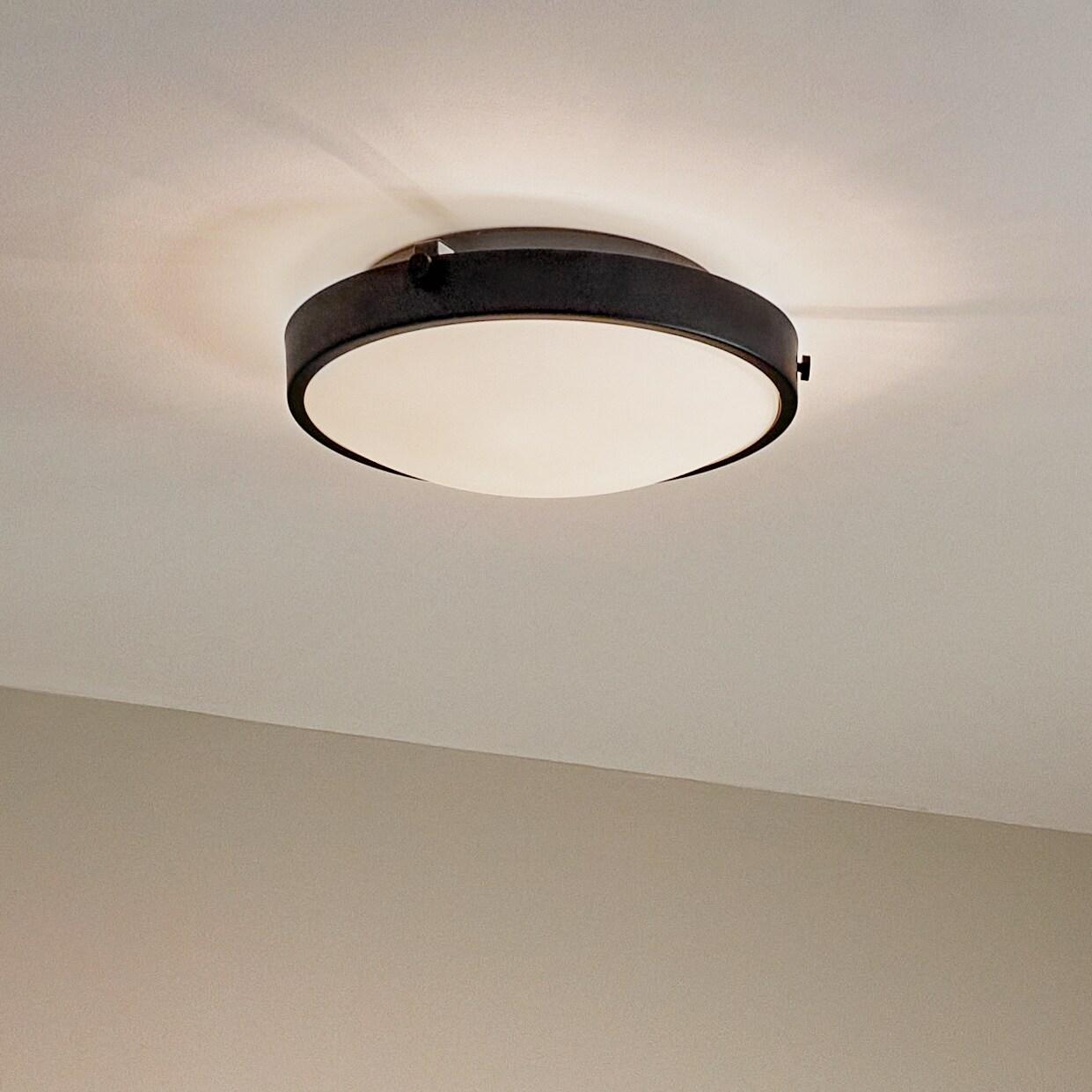 Kichler Lighting Lytham 4 - Light Flush Mount in  Black
