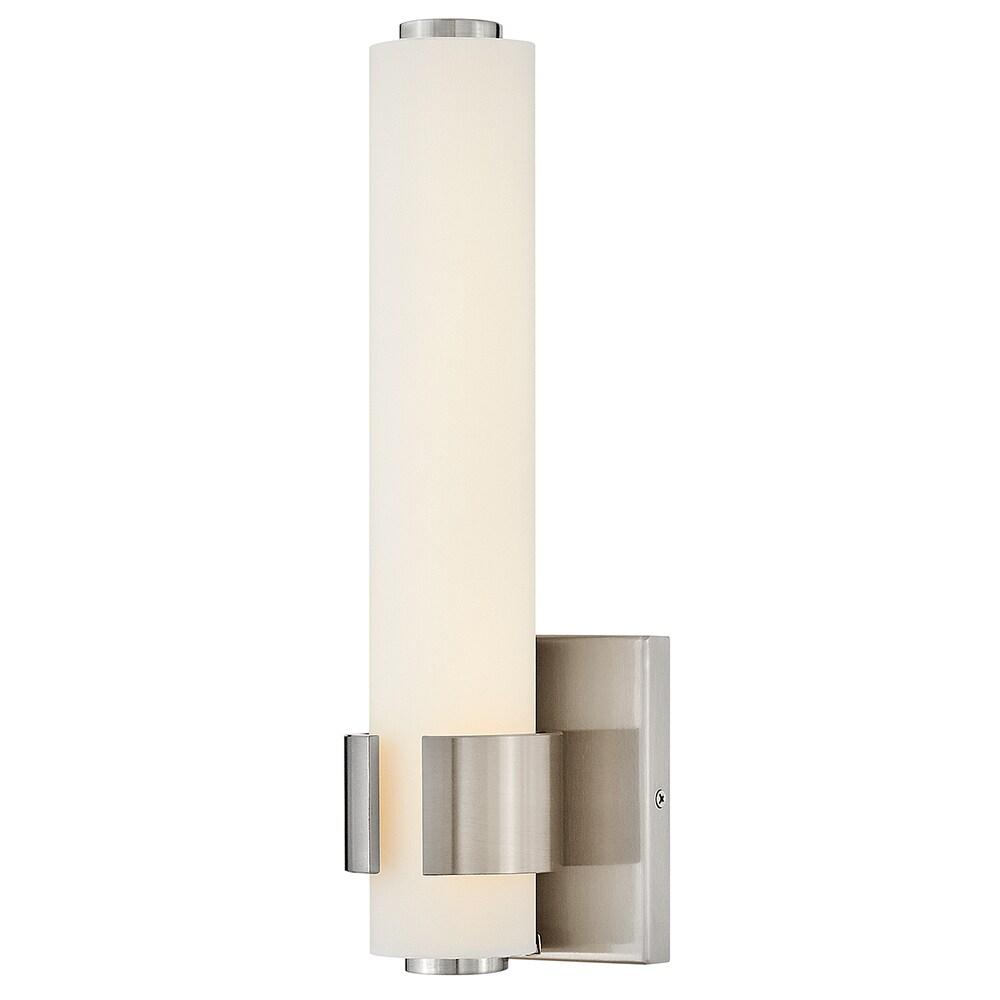 Aiden Integrated LED Bath Sconce w/ Etched White Glass