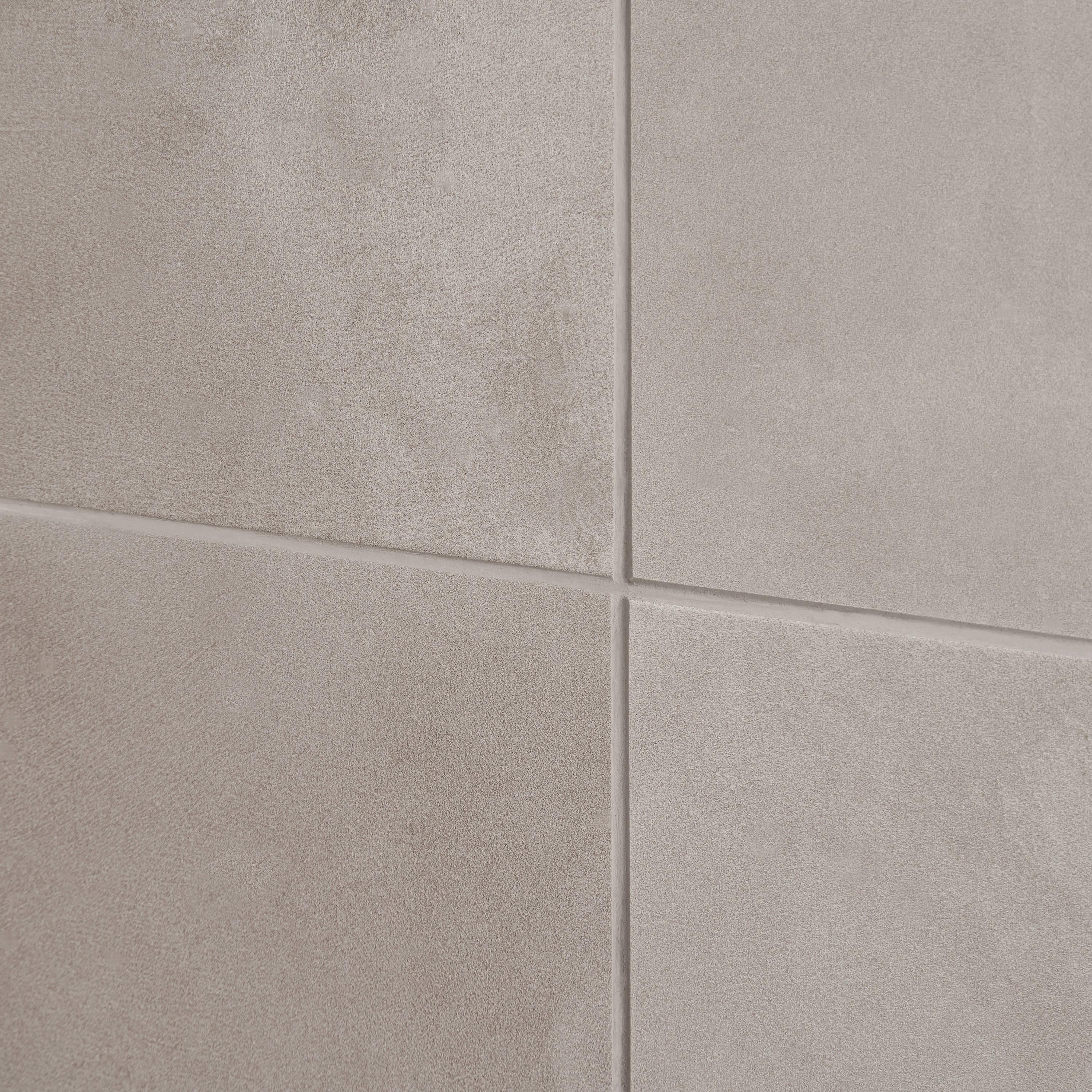 Ryx 15.74 in. x 31.49 in. Matte Porcelain Concrete Look Floor and Wall Tile (13.77 Sq. Ft. / Case)