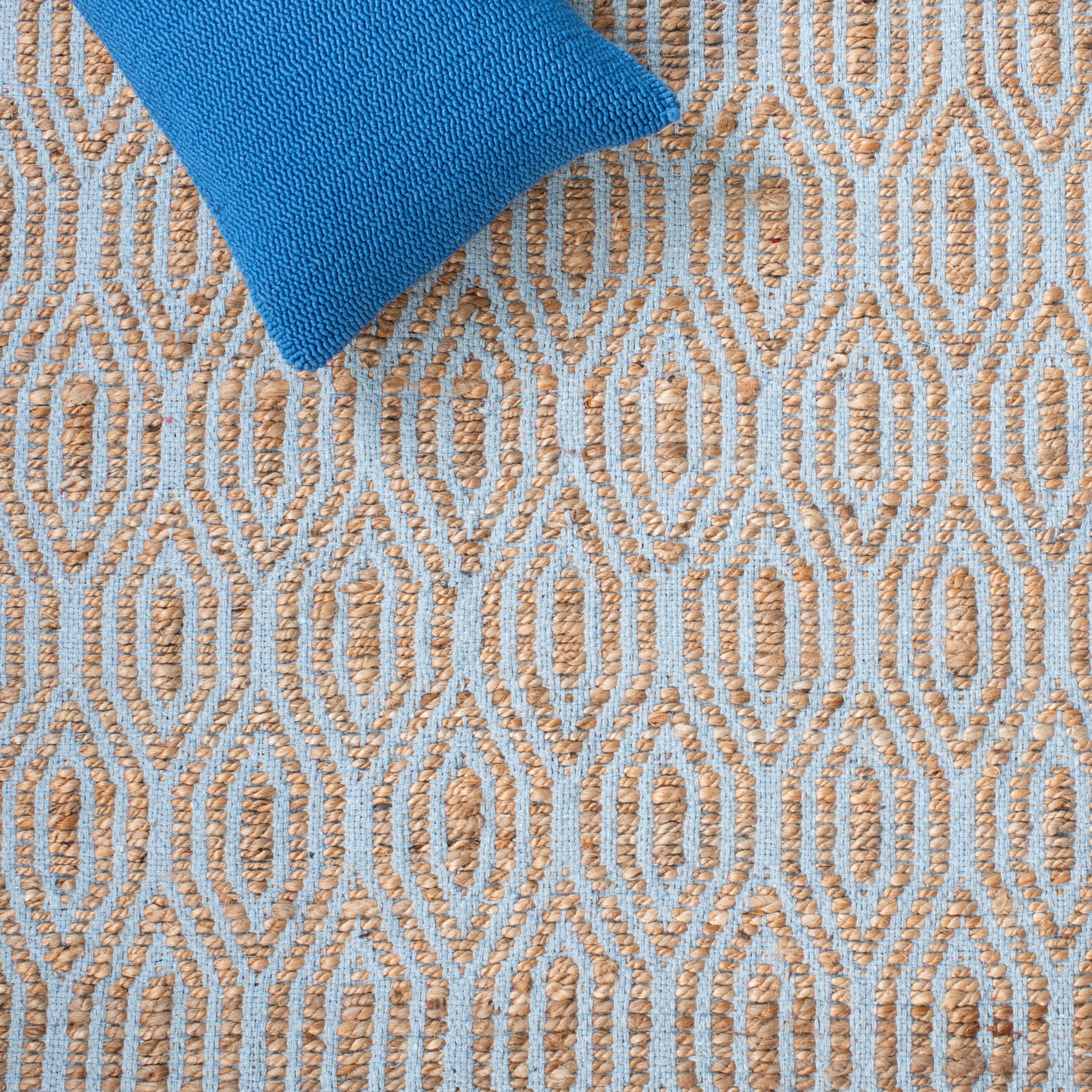 Safavieh Bourne Hand Woven 80% Jute, 20% Cotton Geometric Rug