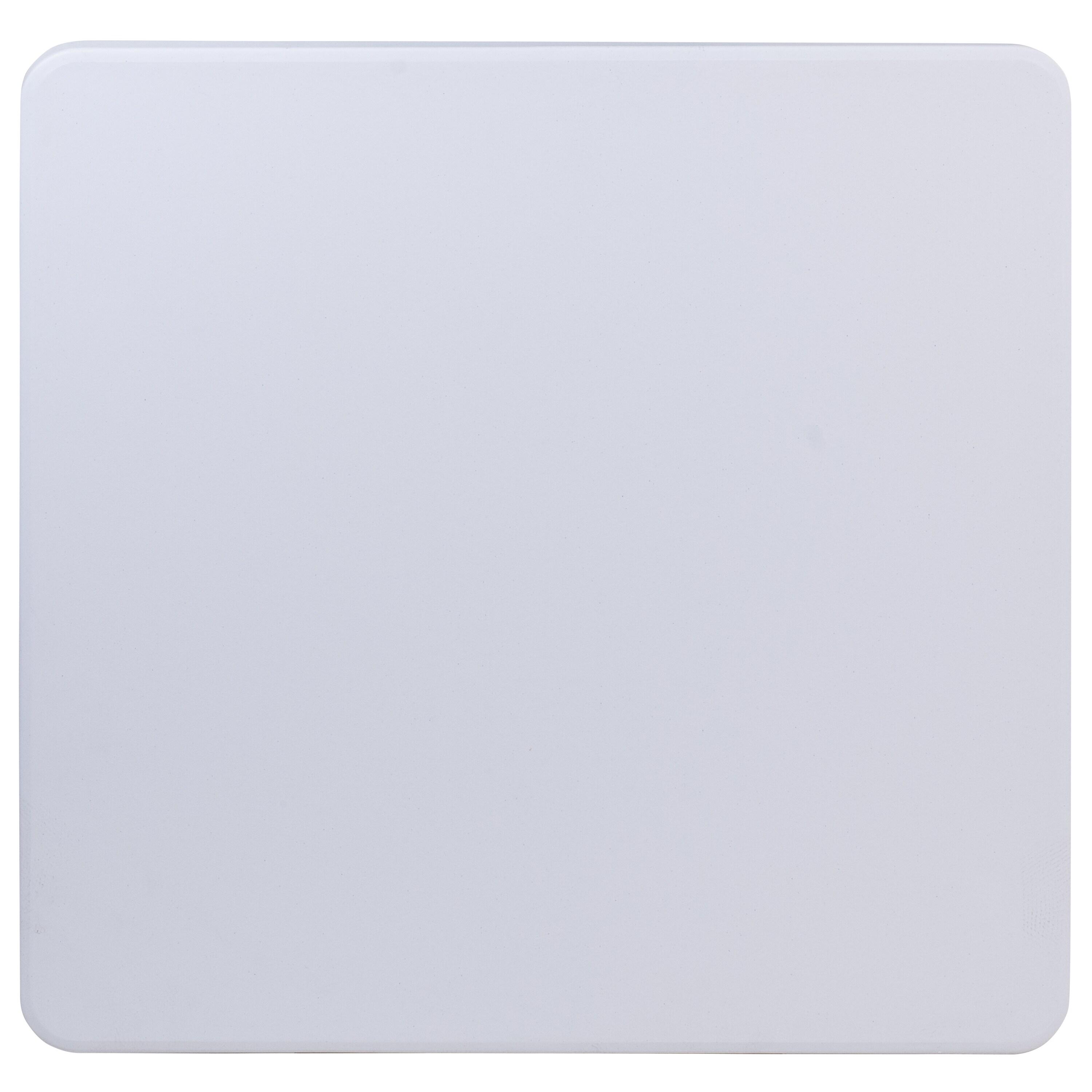 Flash Furniture Parker 2.81-Foot Square Plastic Folding Table - Card Table/Game Table