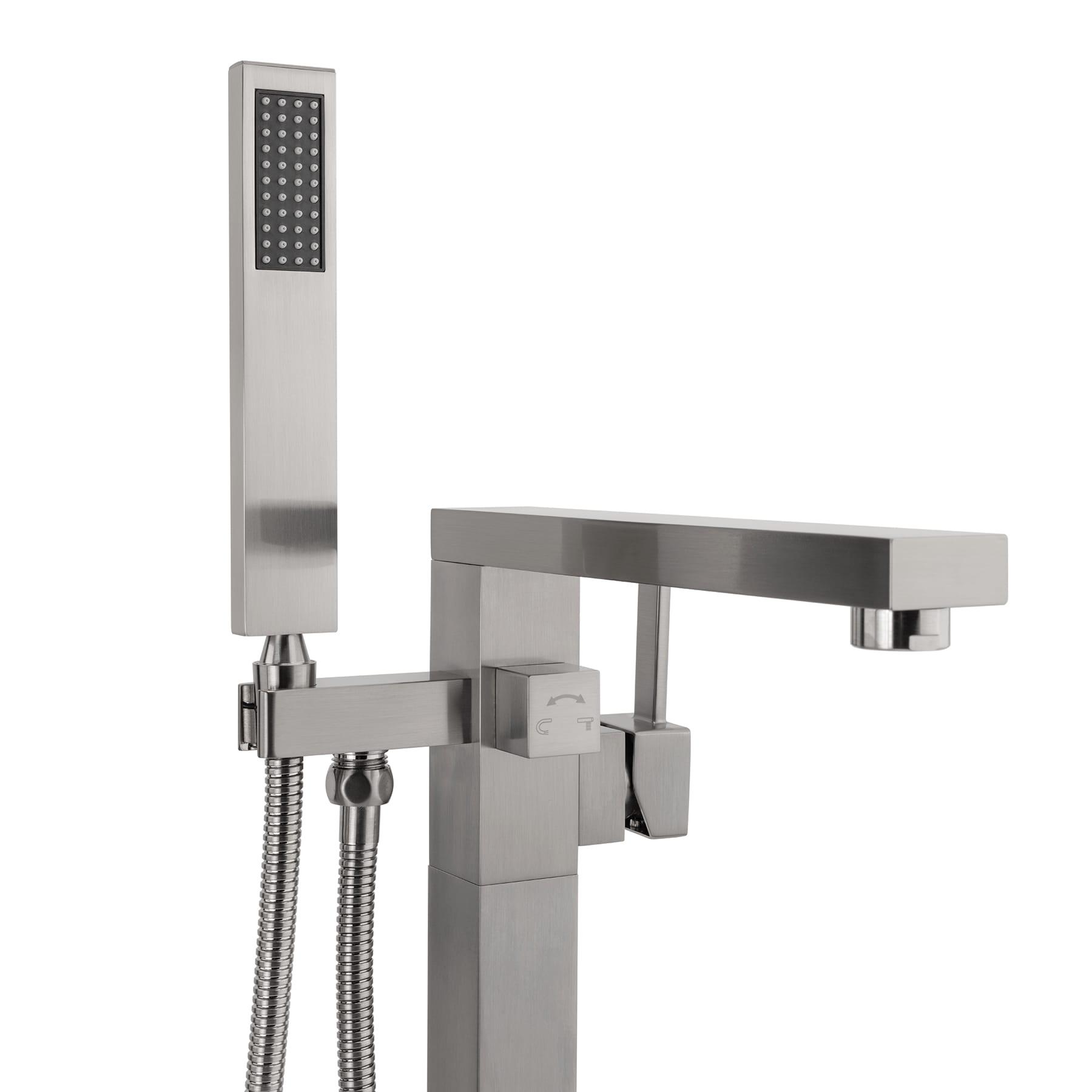 Single Handle Floor Mounted with Handshower