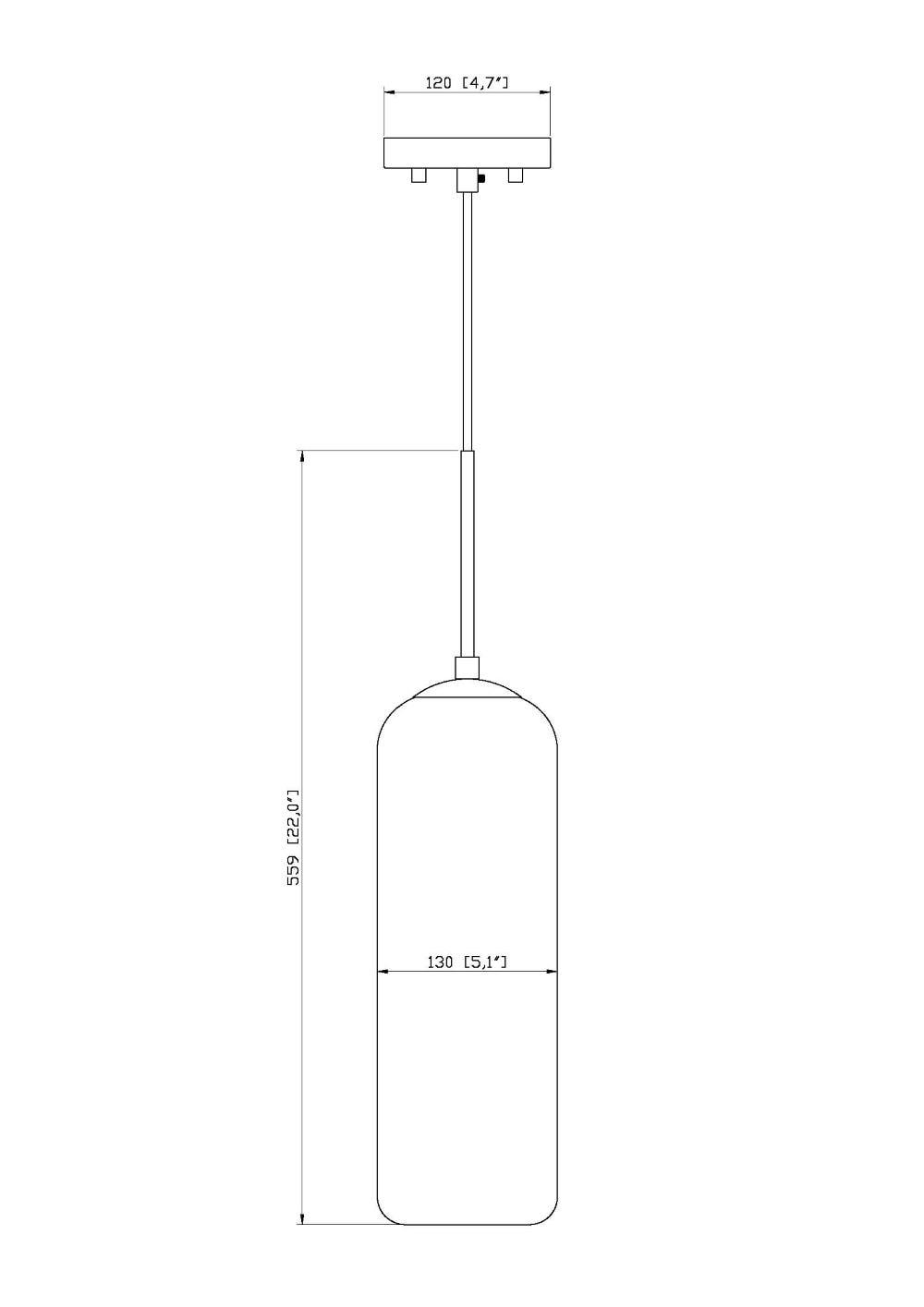 Monty 22" Brushed Nickel and Opal Glass Pendant Light