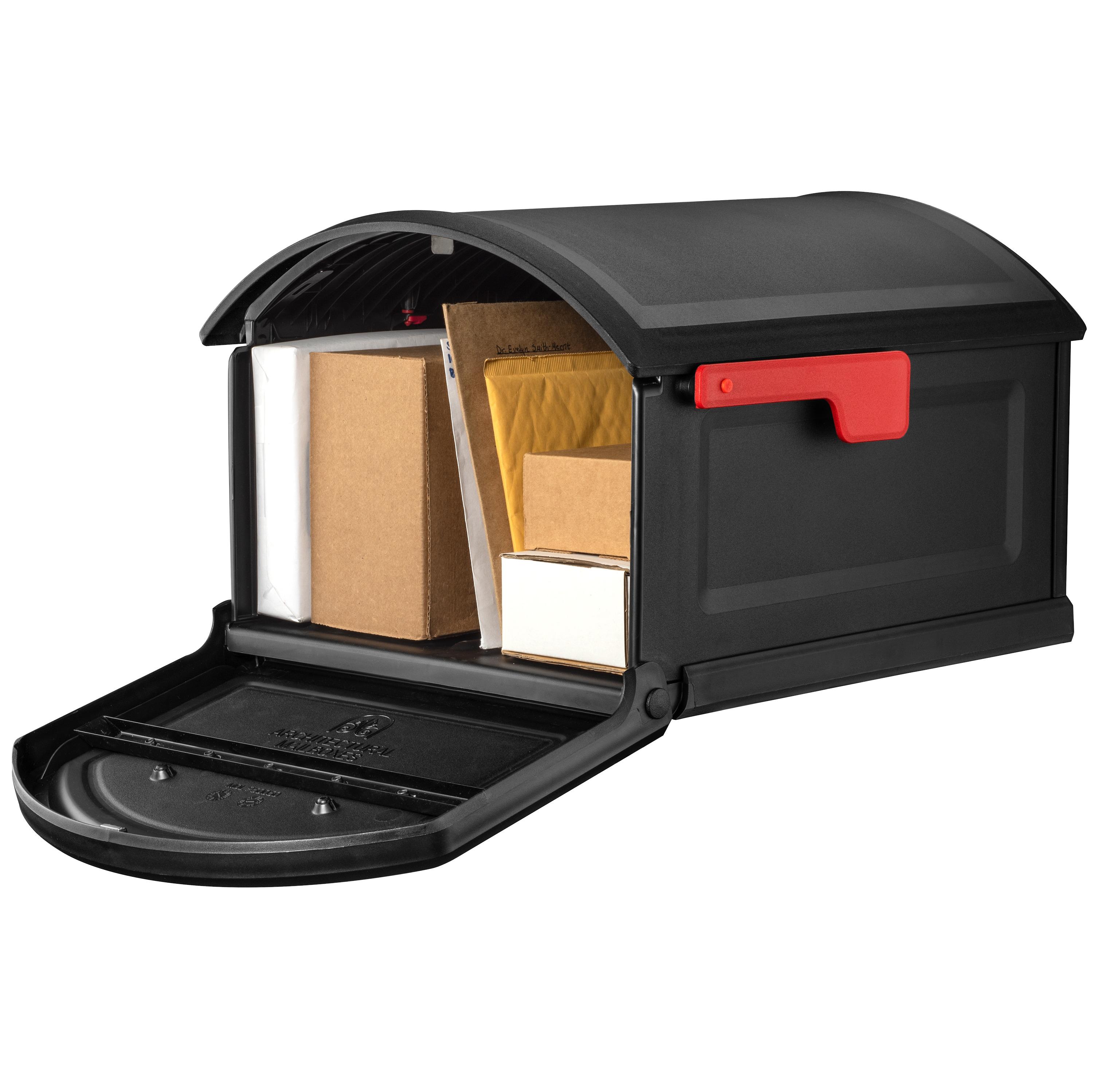 Architectural Mailboxes BILT CRE8 Extra Large Capacity Plastic Post Mount Mailbox