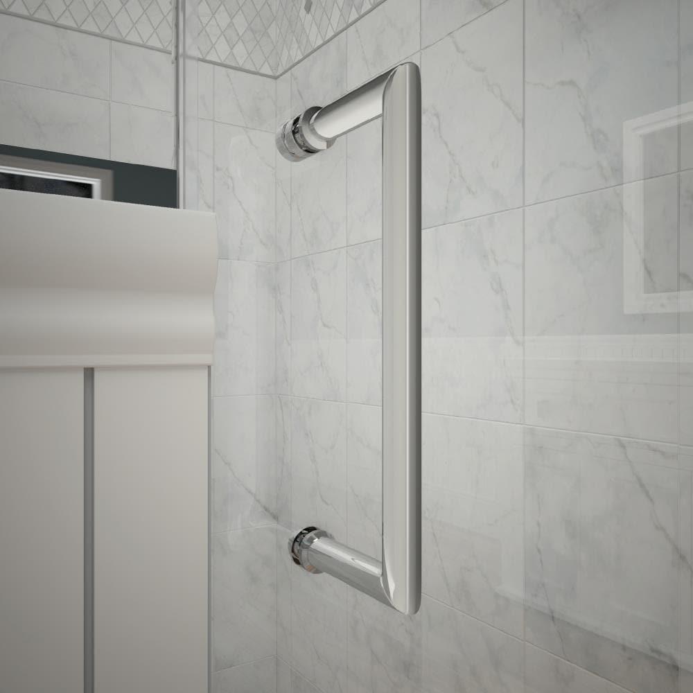DreamLine Mirage-X 44 - 48 inch W x 71 inch H Frameless Sliding Shower Door
