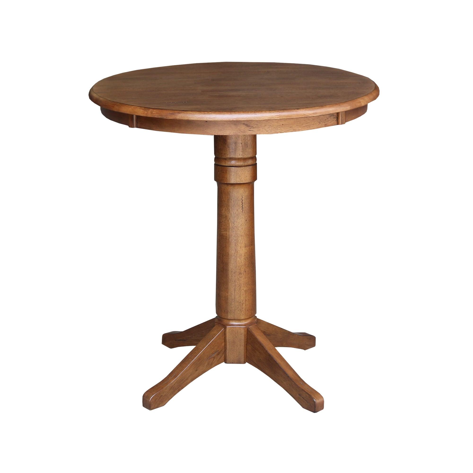 International Concepts 30" Round Top Pedestal Table - 35.9" Height