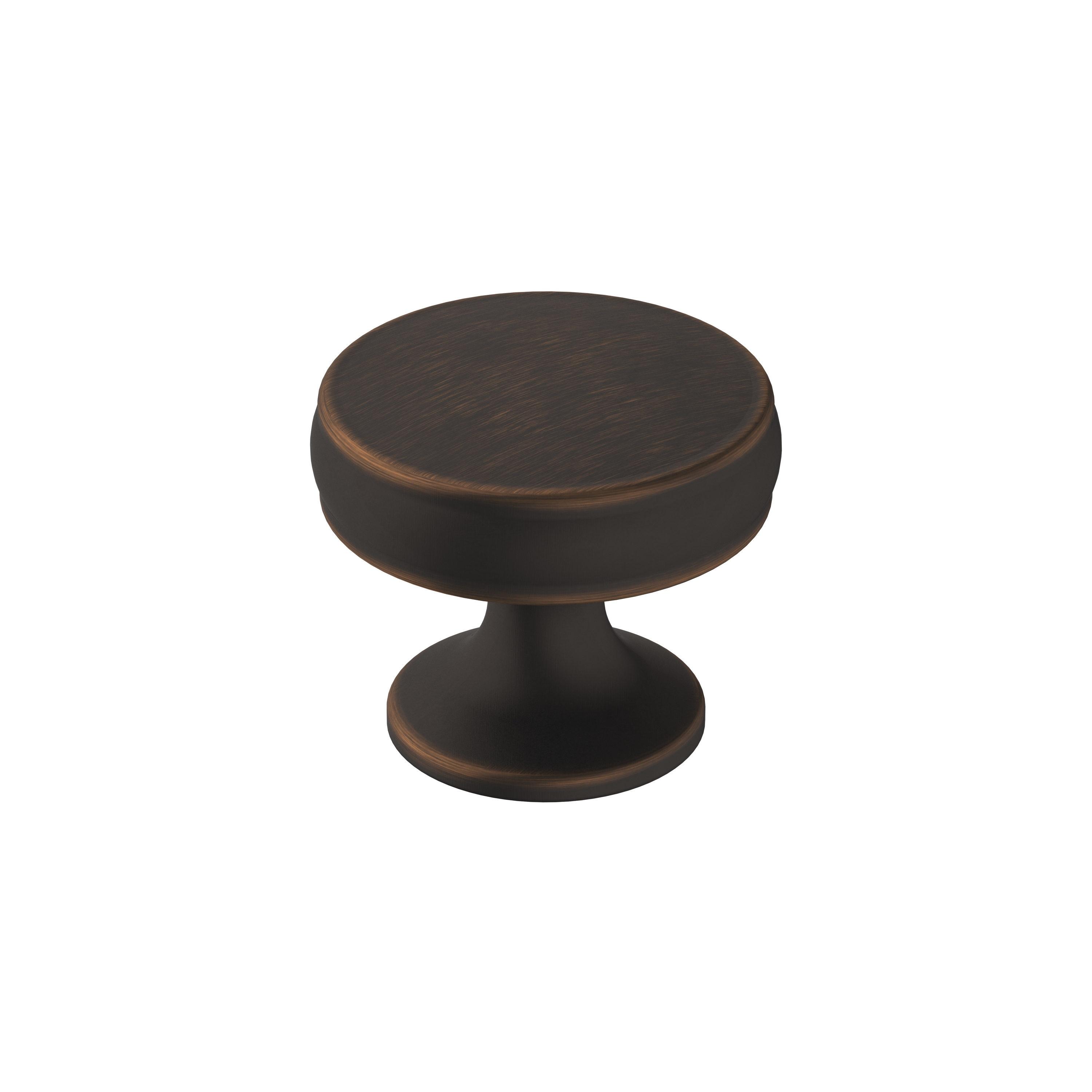 Amerock Renown 1-1/4 inch (32mm) Diameter Oil-Rubbed Bronze Cabinet Knob