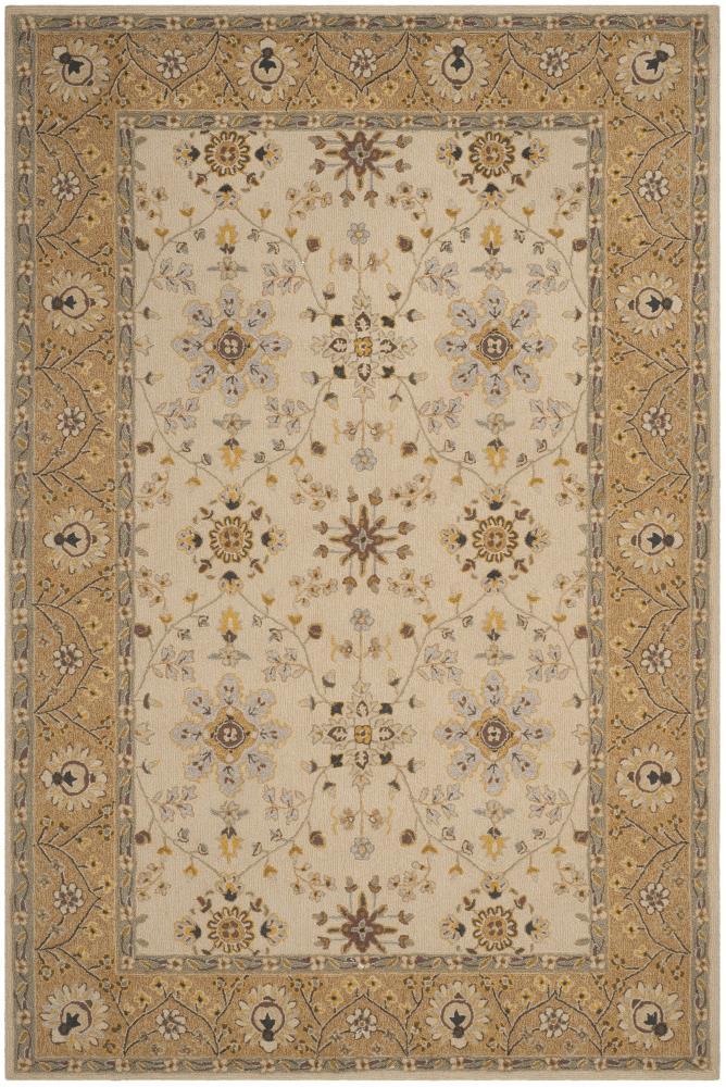 Easy Care EZC751 Hand Hooked Area Rug - Ivory/Beige - 6'x9' - Safavieh.