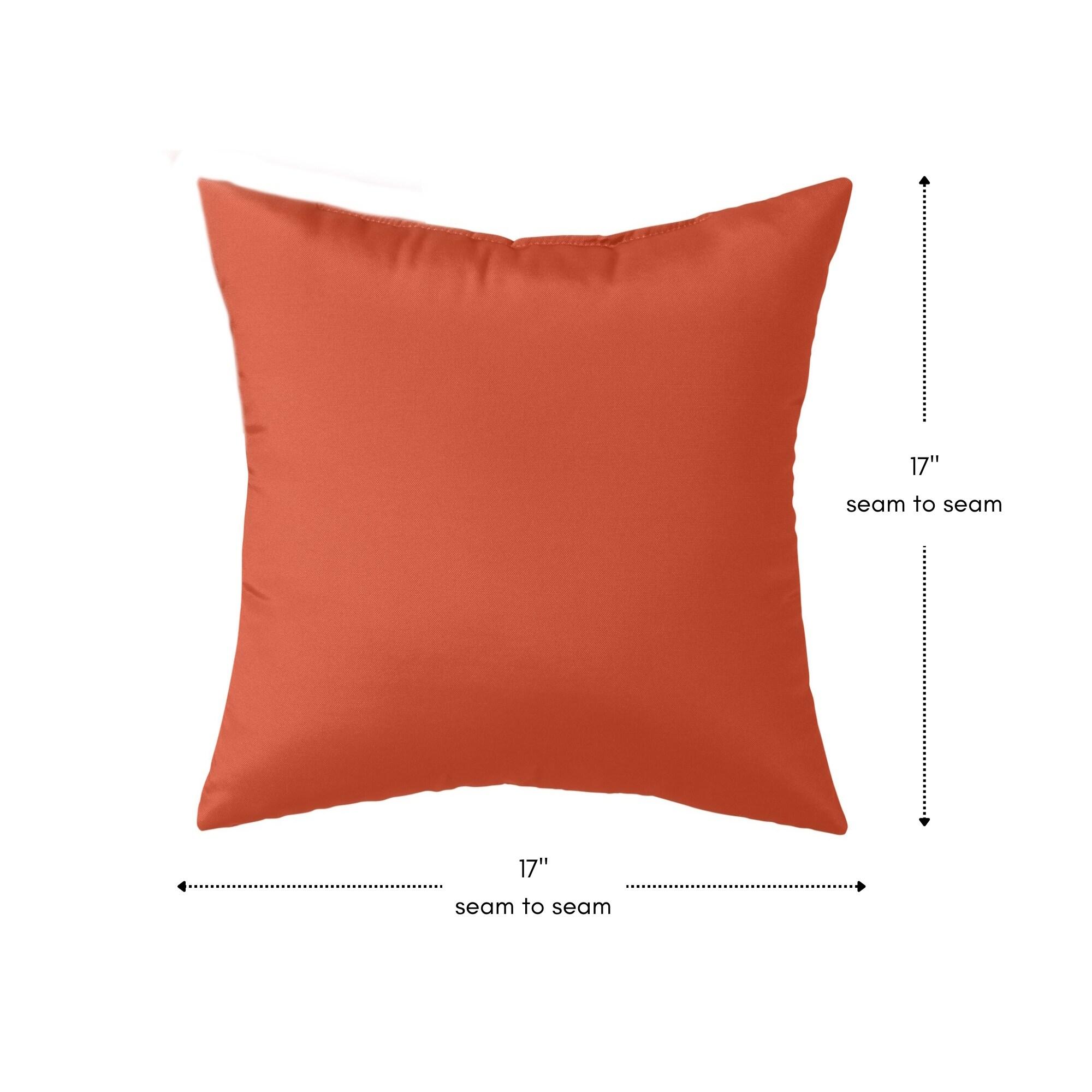 Indoor/Outdoor Reversible Throw Pillow