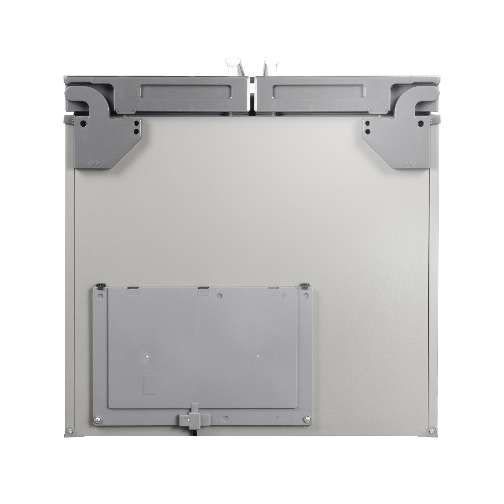 30 in. 17.5 cu. ft. Counter Depth 3-Door French Door Refrigerator with Freezer Drawer in Fingerprint Resistant Stainless Steel