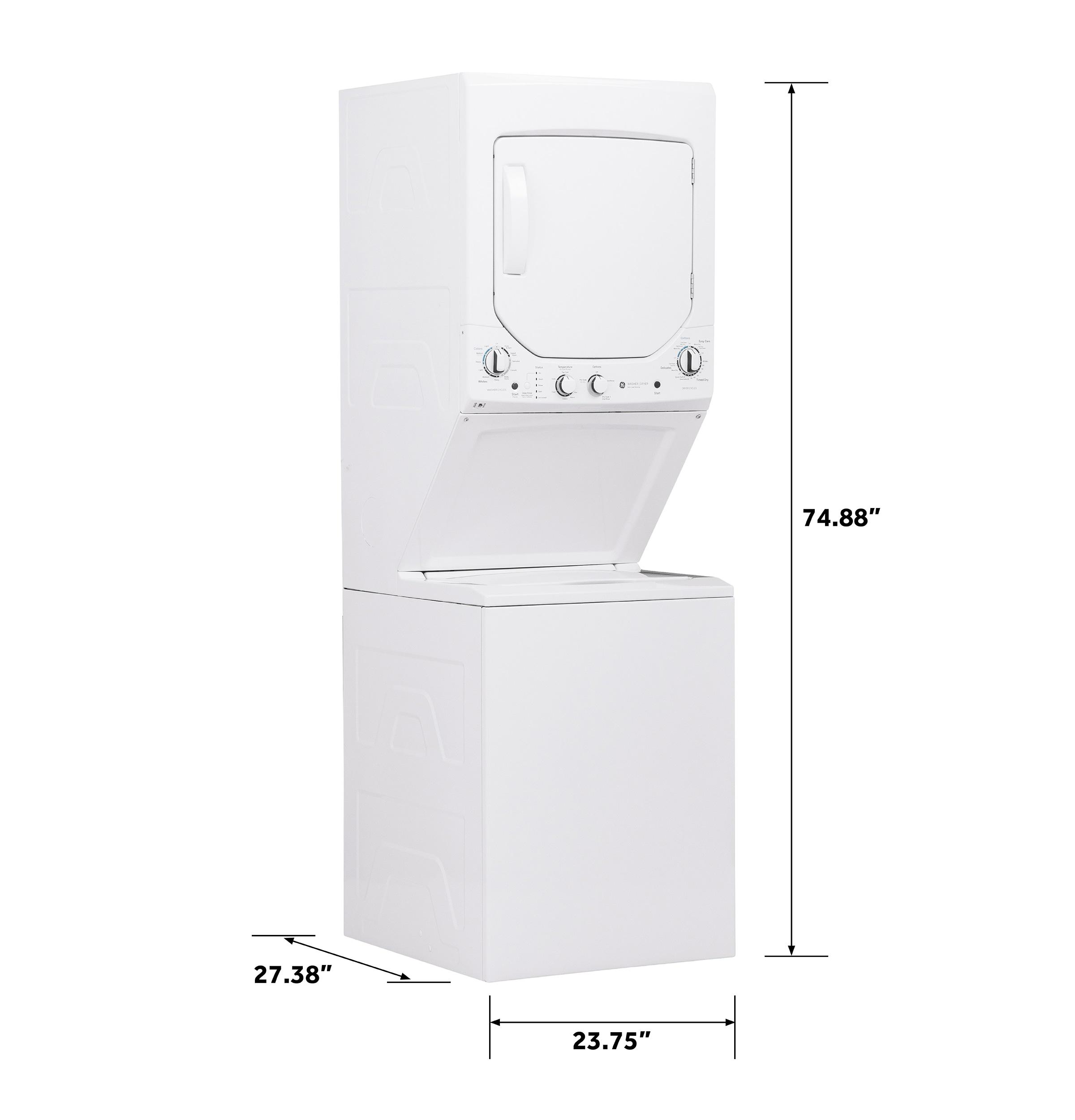 2.3 Cu. Ft. Top Load Washer and 4.4 Cu. Ft. Electric Laundry Center