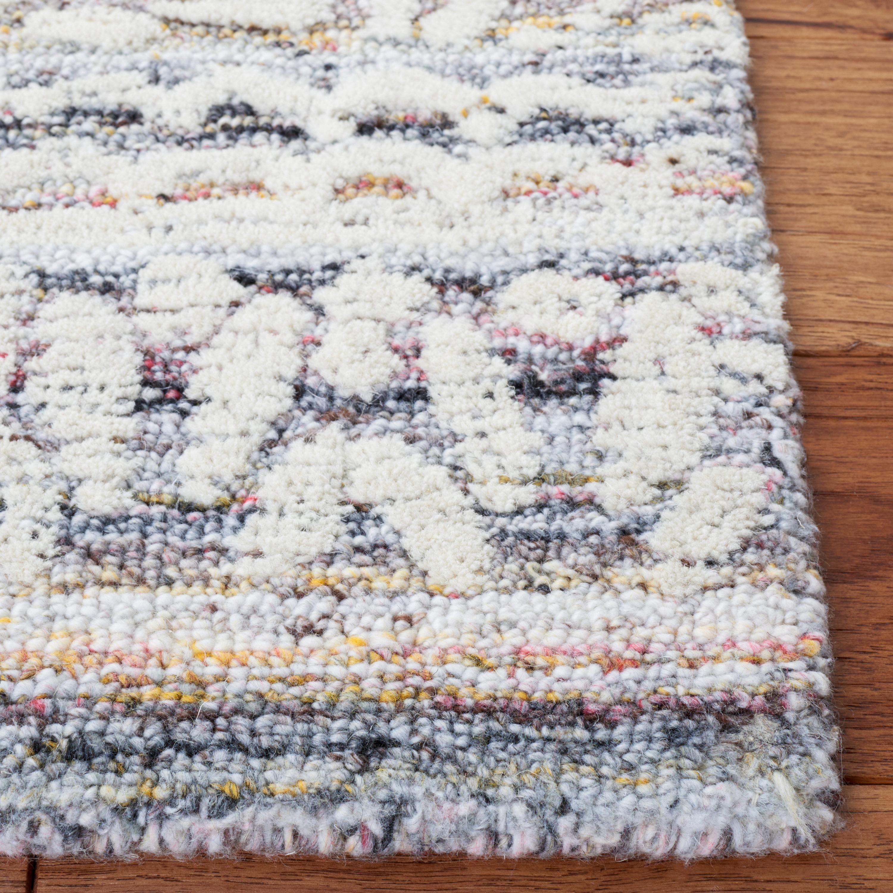 Metro MET910 Hand Tufted Area Rug - Red/Ivory - 5'x8' - Safavieh.