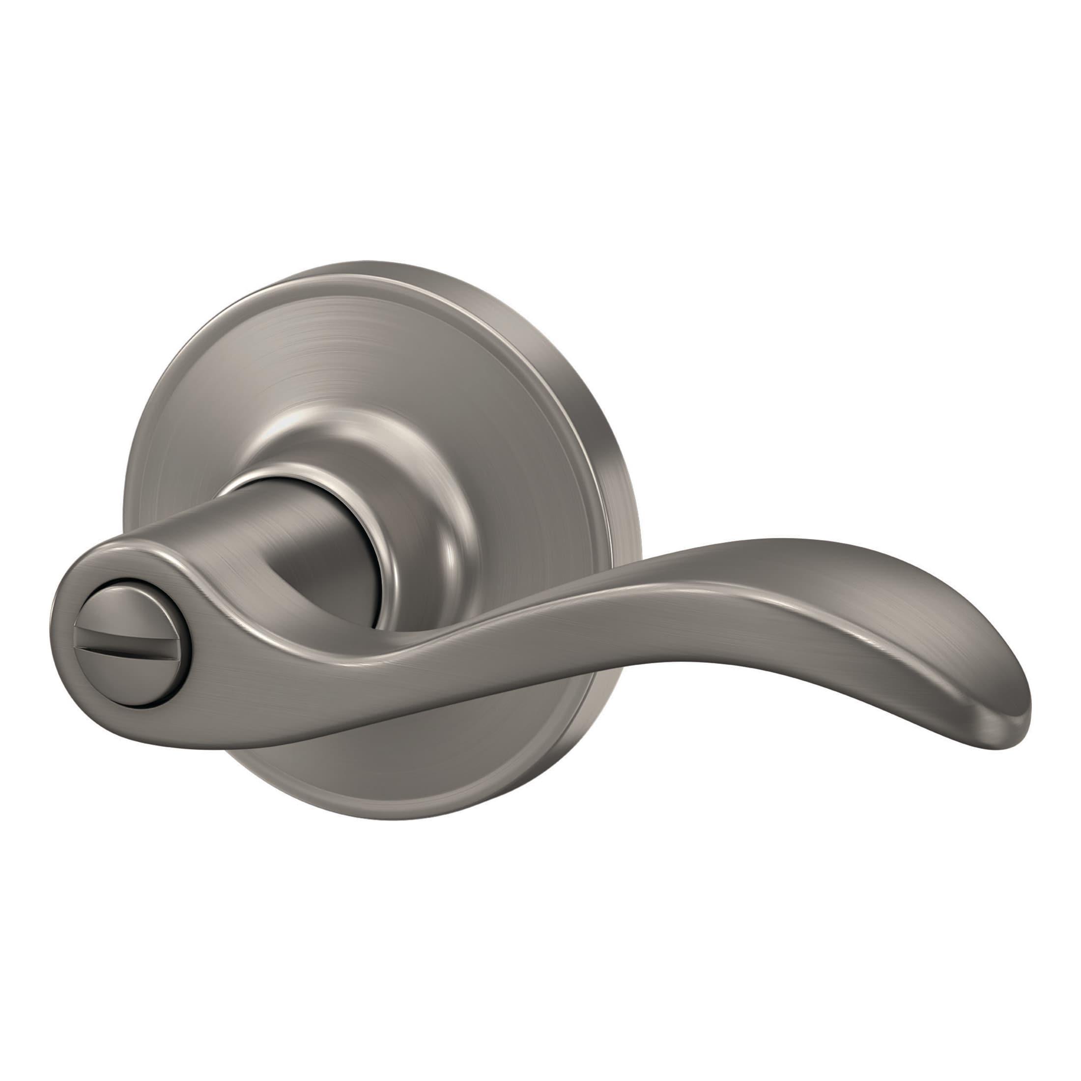 Accent Privacy Door Lever with Rosette