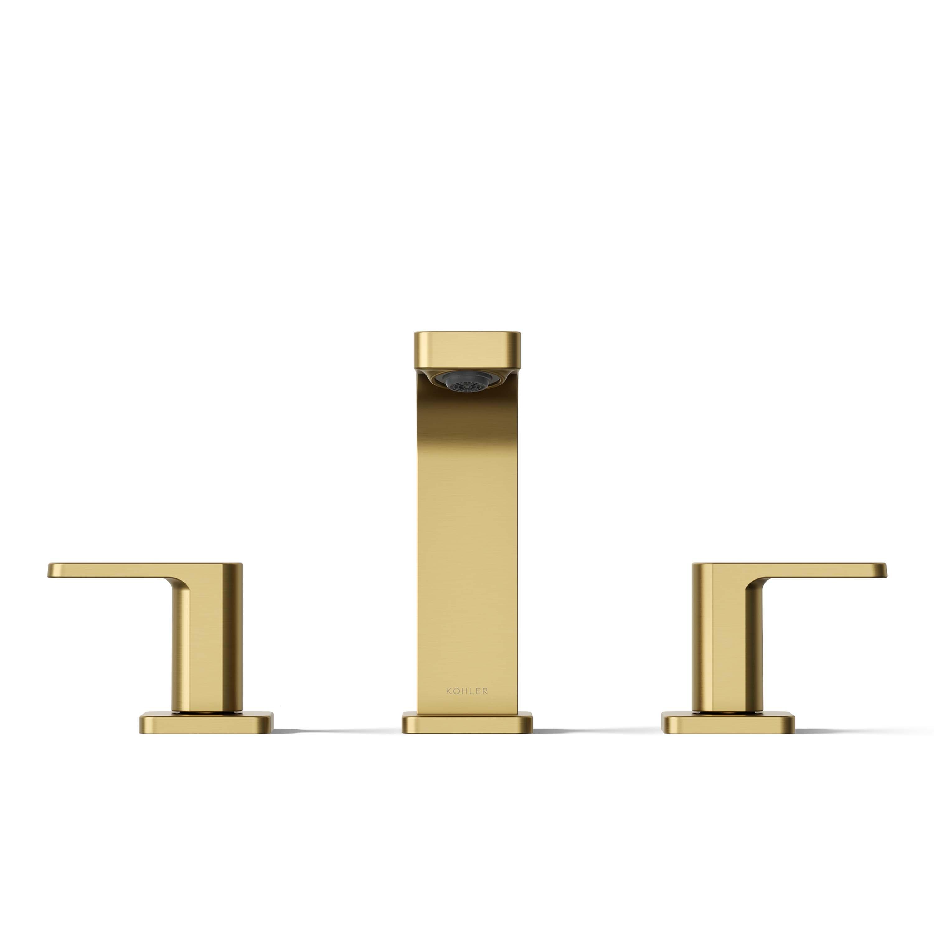 Kohler ® Parallel Brass Bathroom Sink Faucet and Handles