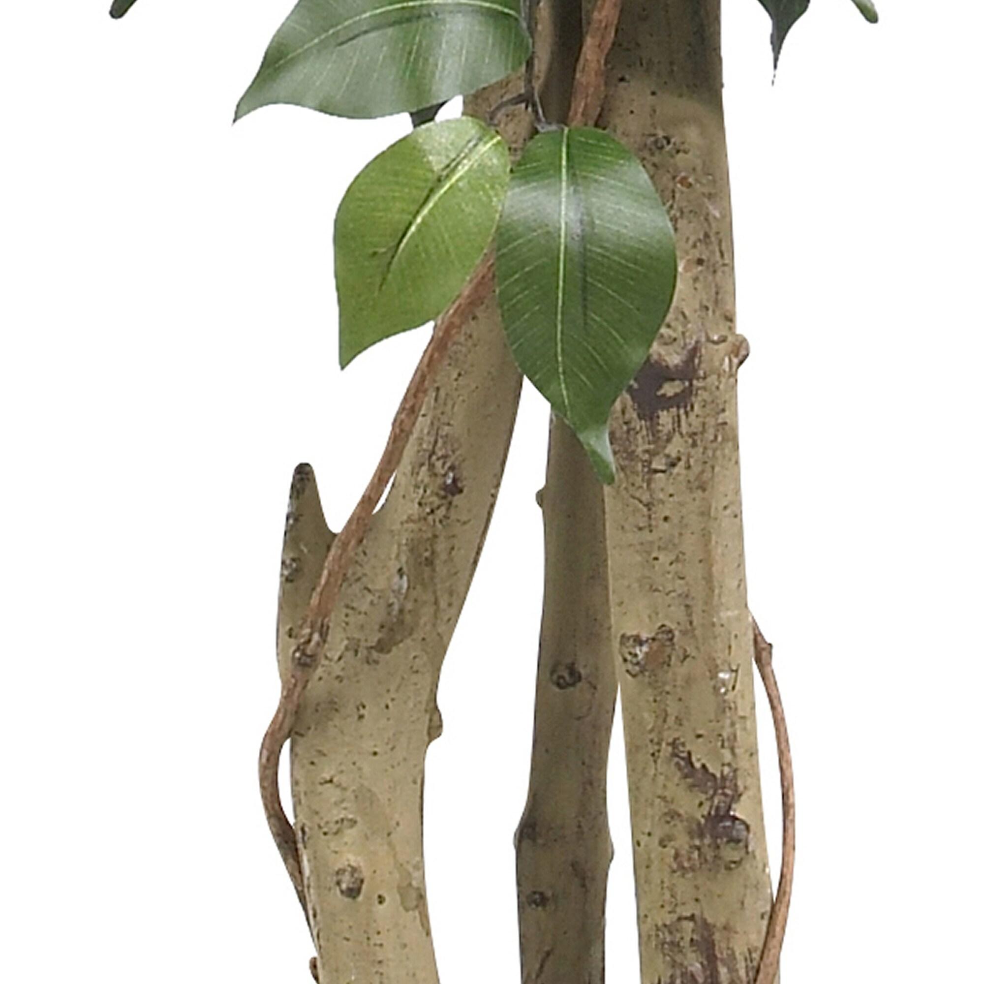 Nearly Natural 4-ft Ficus Silk Tree