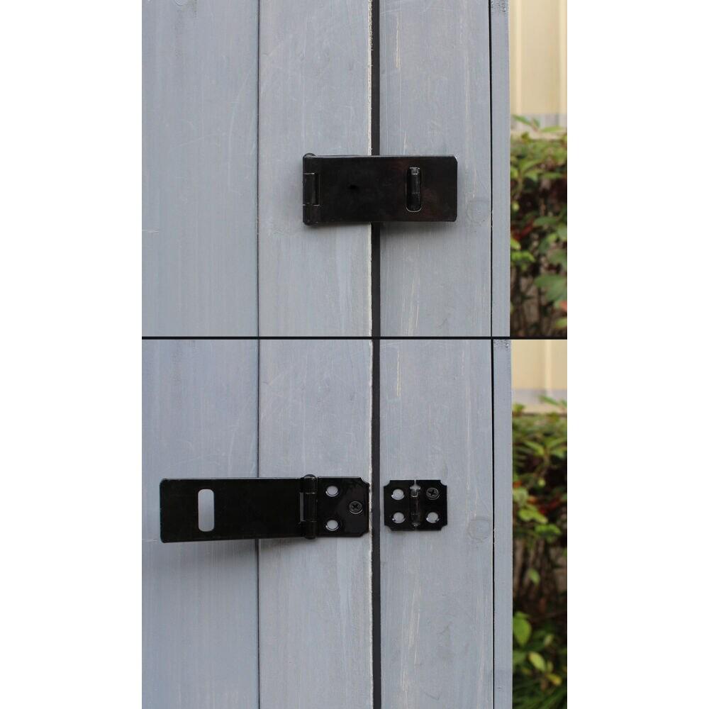 Hanover 2 ft. 5 in. W x 2 ft D Solid Wood Storage Shed