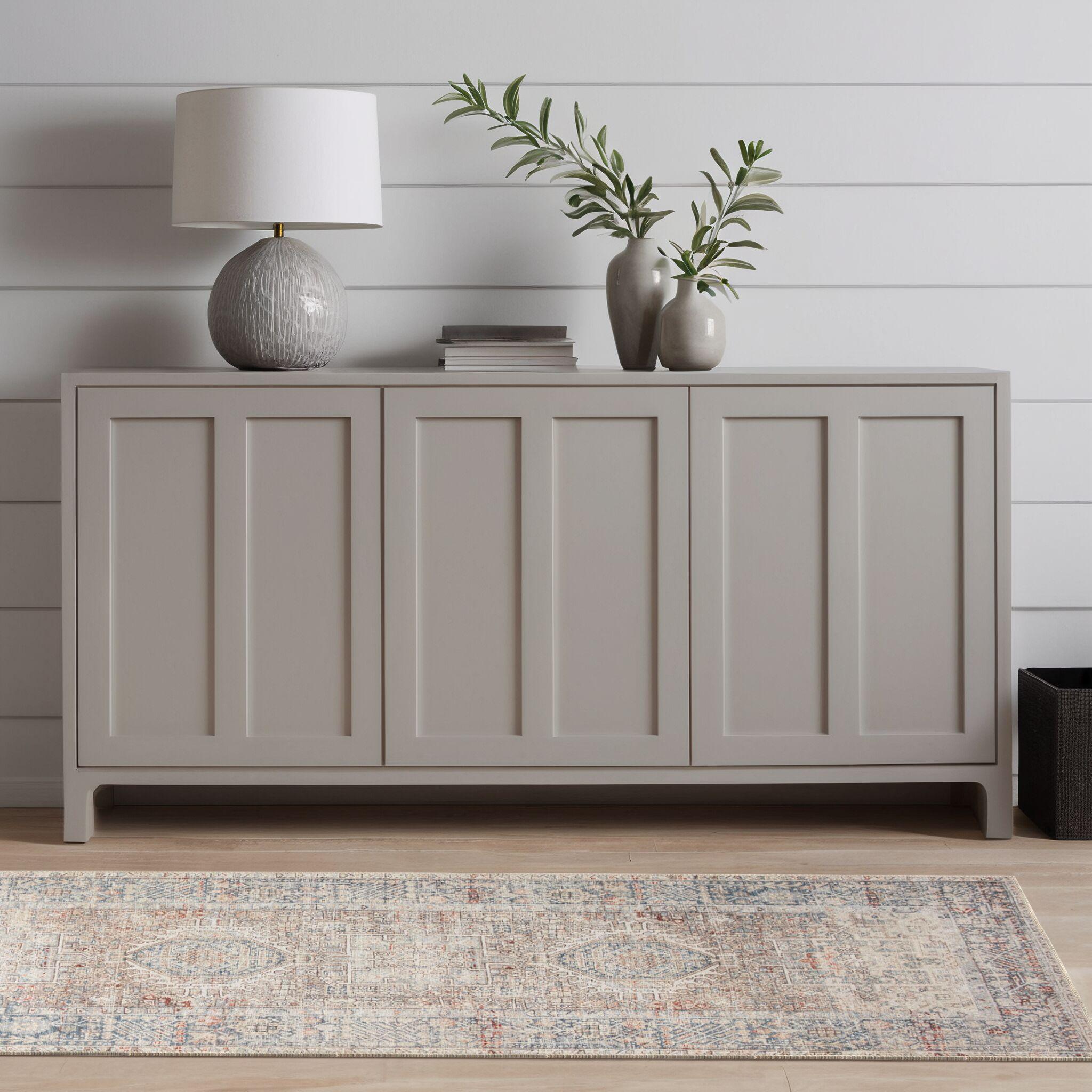 Chris Loves Julia x Loloi Jules Oriental Natural/Ocean Area Rug