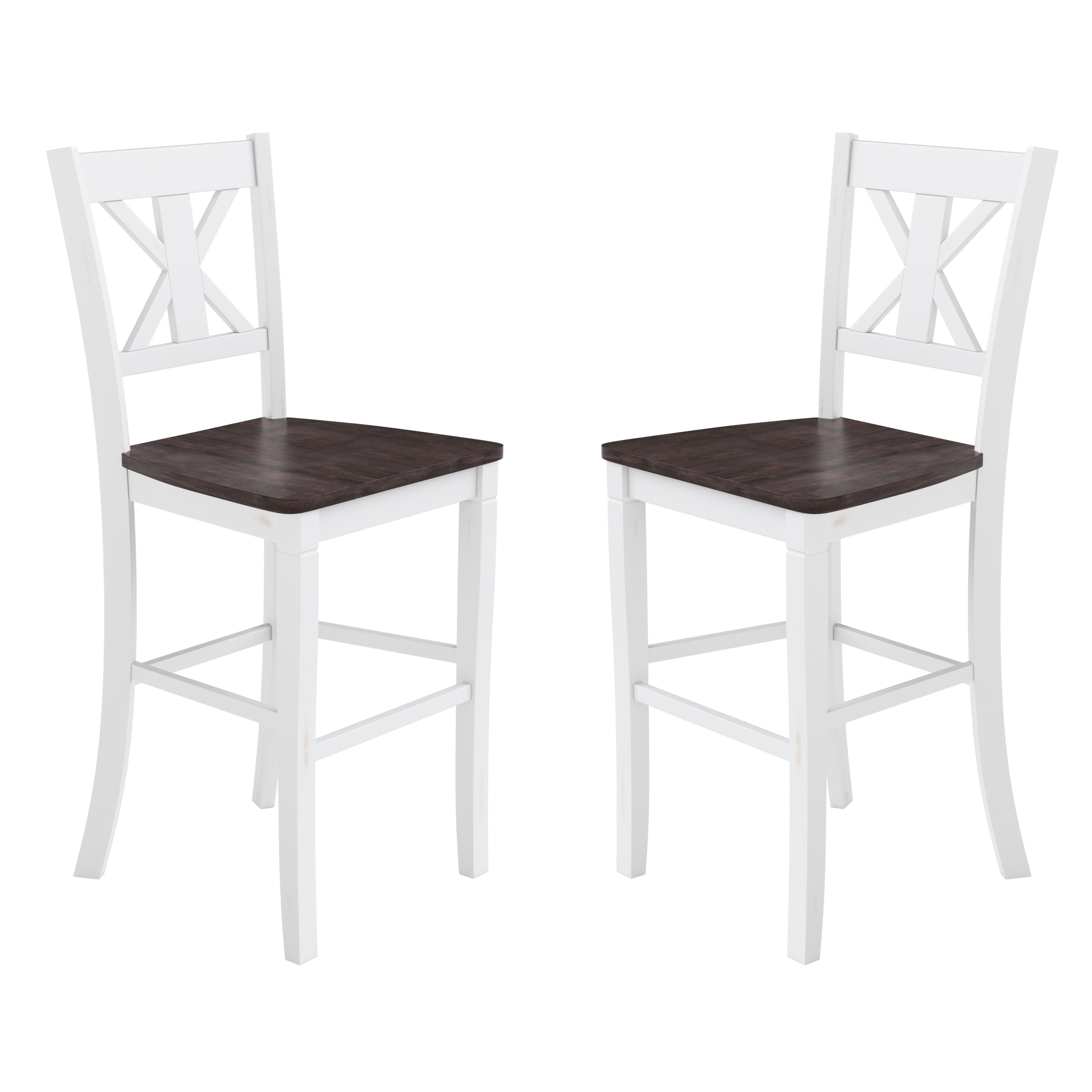 Bakersville Solid Wood Counter Stool (Set of 2)