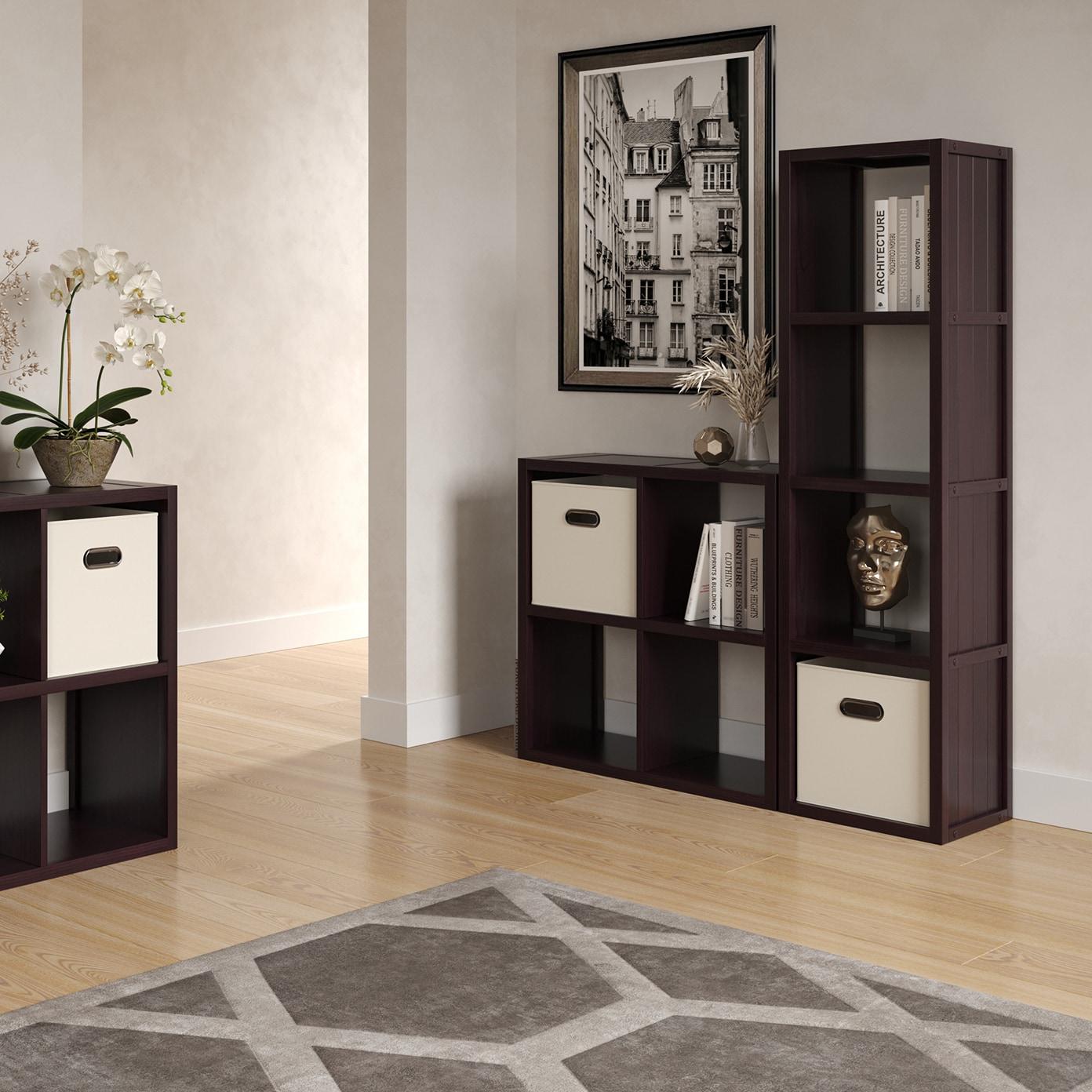 John Louis Home John Louis Home Solid Wood Cube Organizer